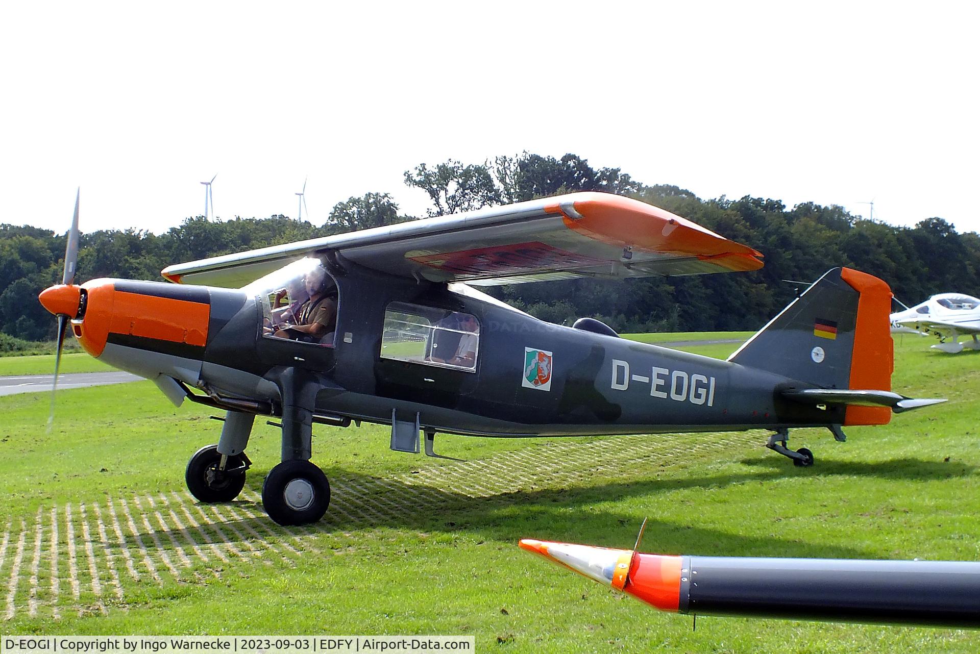 D-EOGI, Dornier Do-27A-4 C/N 473, Dornier Do 27A-4 at the Fly-in und Flugplatzfest (airfield display) at Elz Airfield