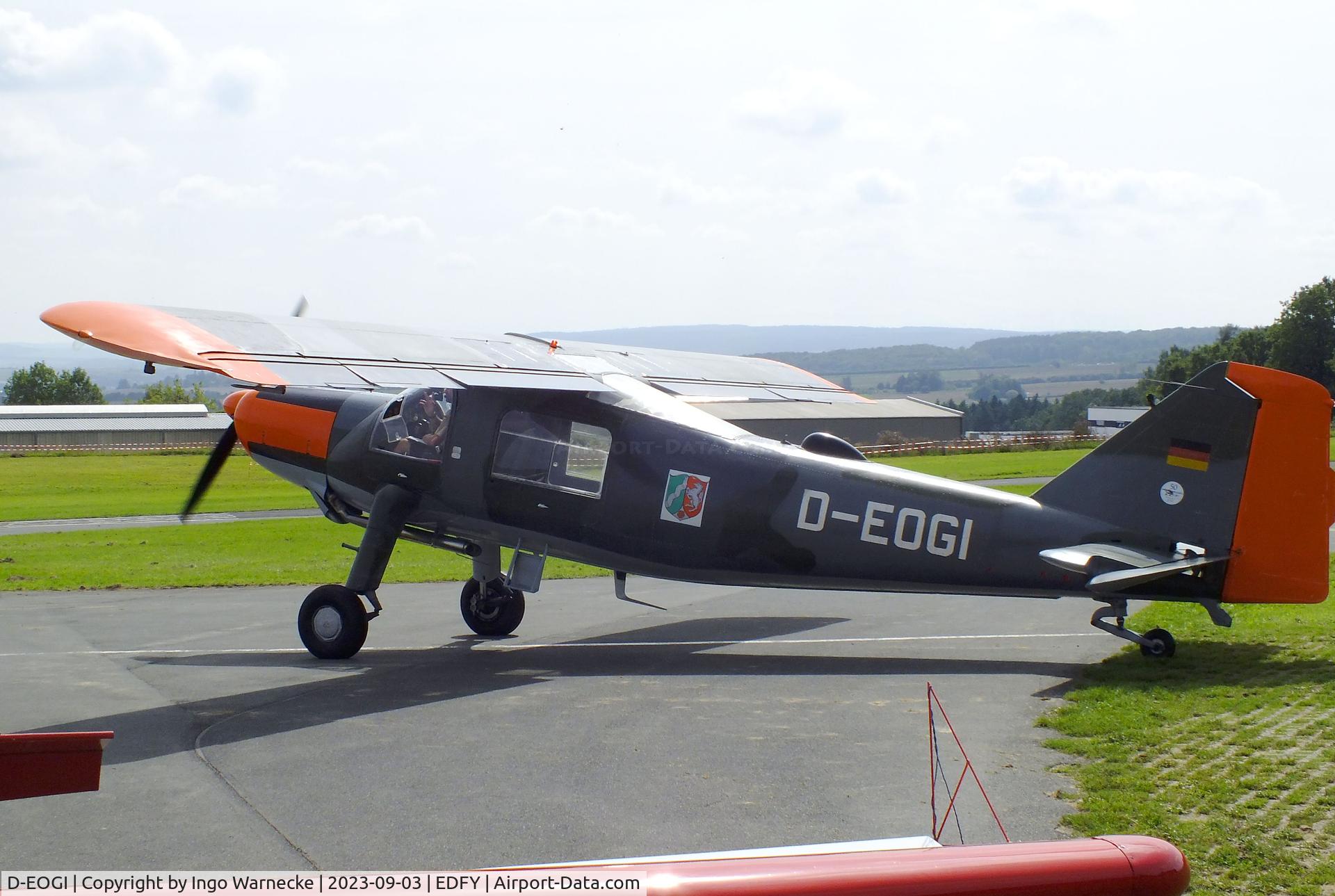 D-EOGI, Dornier Do-27A-4 C/N 473, Dornier Do 27A-4 at the Fly-in und Flugplatzfest (airfield display) at Elz Airfield
