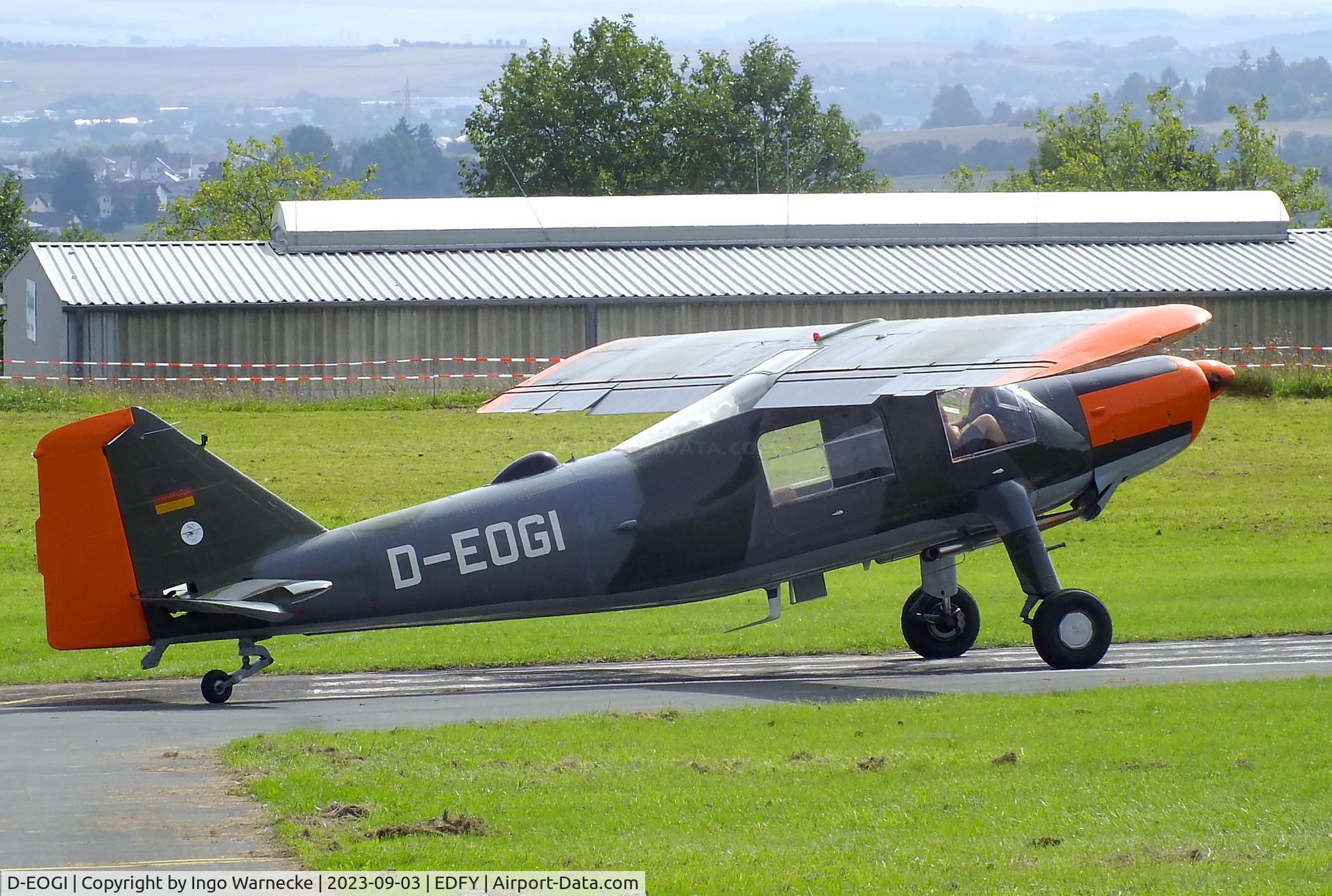 D-EOGI, Dornier Do-27A-4 C/N 473, Dornier Do 27A-4 at the Fly-in und Flugplatzfest (airfield display) at Elz Airfield