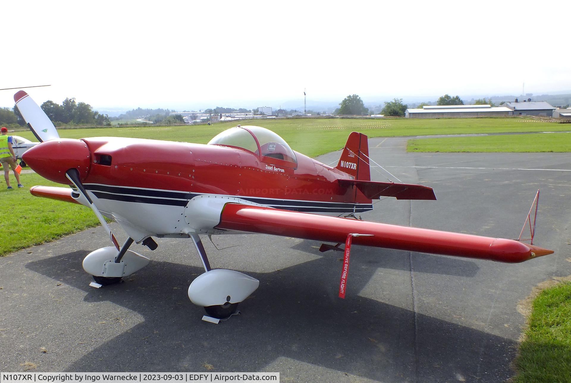 N107XR, 1999 Rihn DR-107 One Design C/N 284, Rihn DR-107 One Design at the Fly-in und Flugplatzfest (airfield display) at Elz Airfield