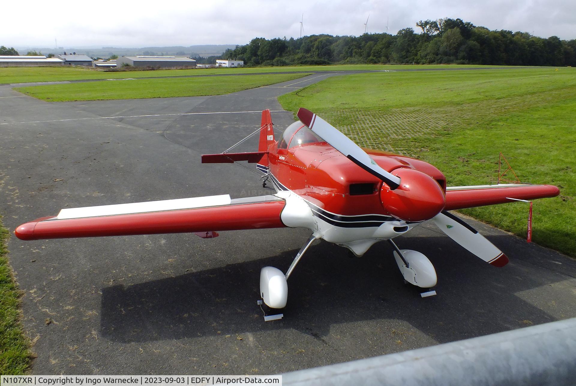 N107XR, 1999 Rihn DR-107 One Design C/N 284, Rihn DR-107 One Design at the Fly-in und Flugplatzfest (airfield display) at Elz Airfield