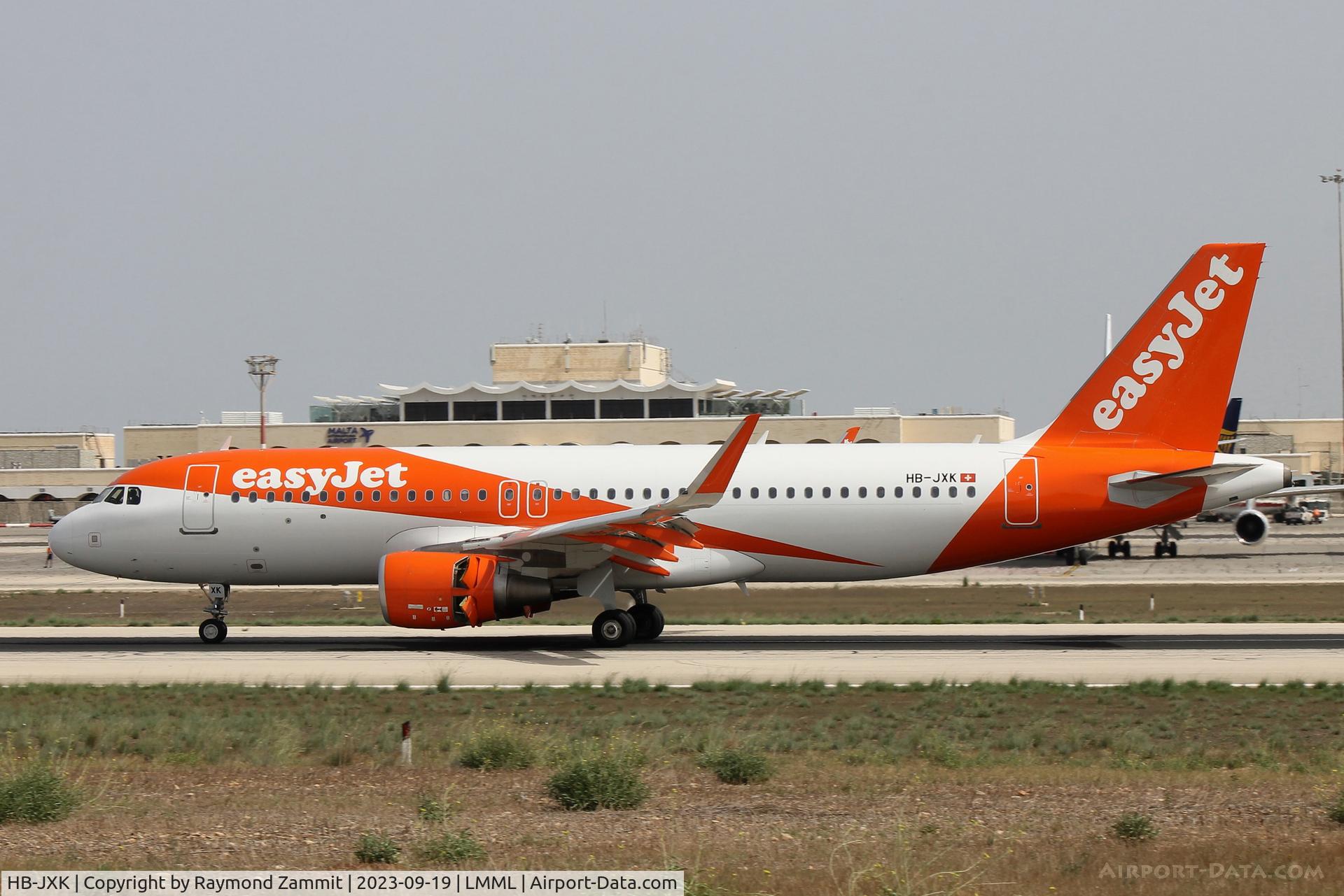 HB-JXK, 2017 Airbus A320-214 C/N 7779, A320 HB-JXK Easyjet Europe