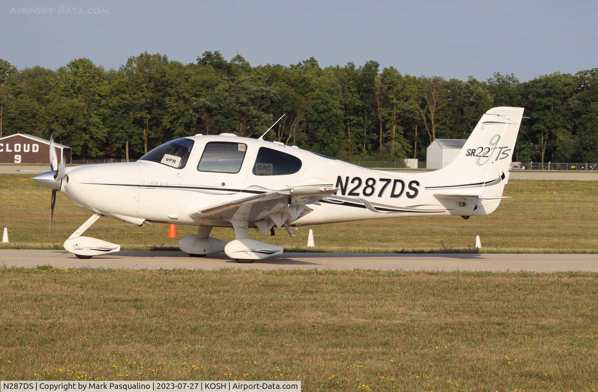 N287DS, 2006 Cirrus SR22 C/N 2156, Cirrus SR22