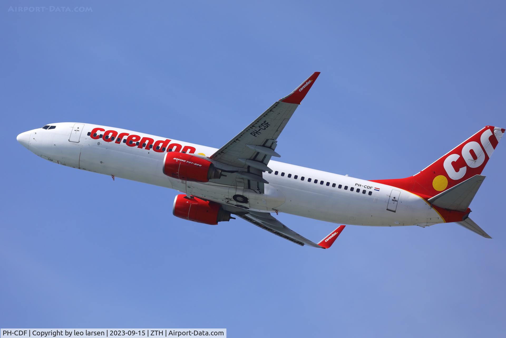 PH-CDF, 1999 Boeing 737-804 C/N 28227, ZTH 15.9.2023