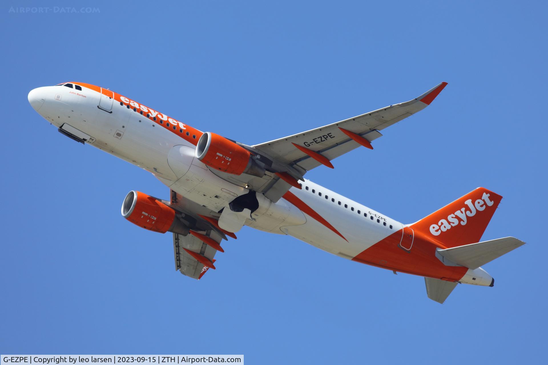 G-EZPE, 2015 Airbus A320-214 C/N 7044, ZTH 15.9.2023
