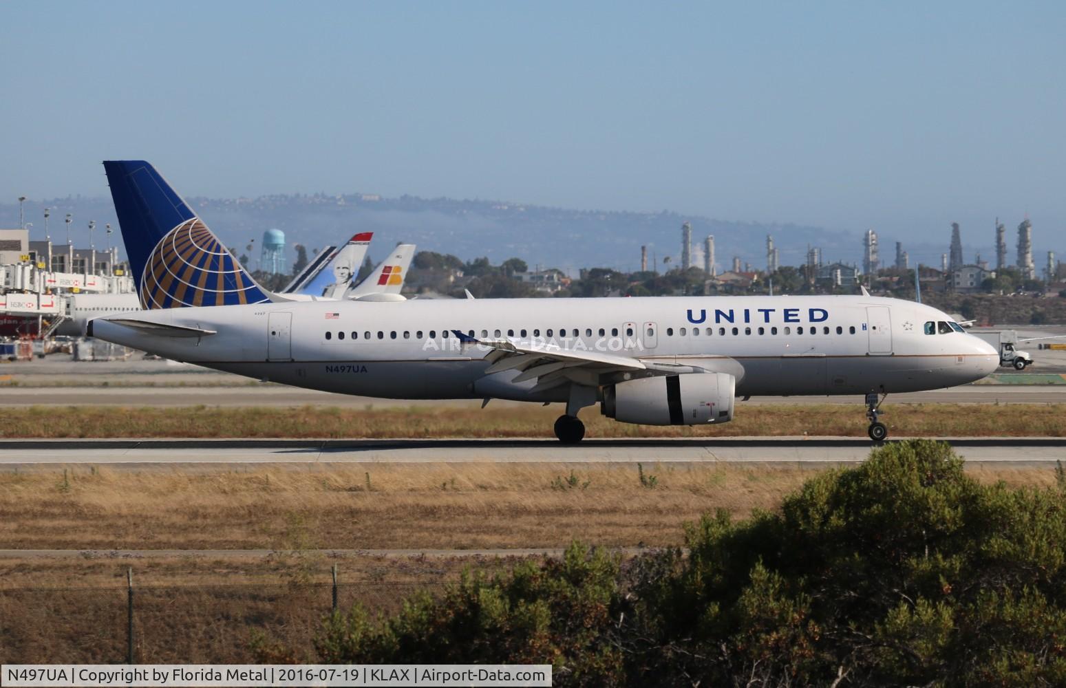 N497UA, 2002 Airbus A320-232 C/N 1847, UAL A320 zx
