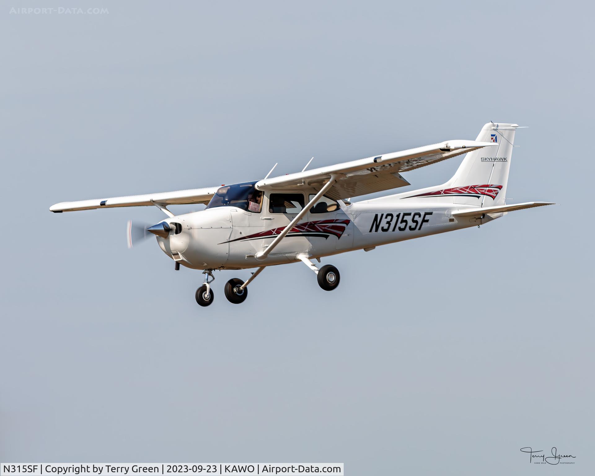 N315SF, 2023 Cessna 172S Skyhawk C/N 172S13015, Snohomish Flying Service