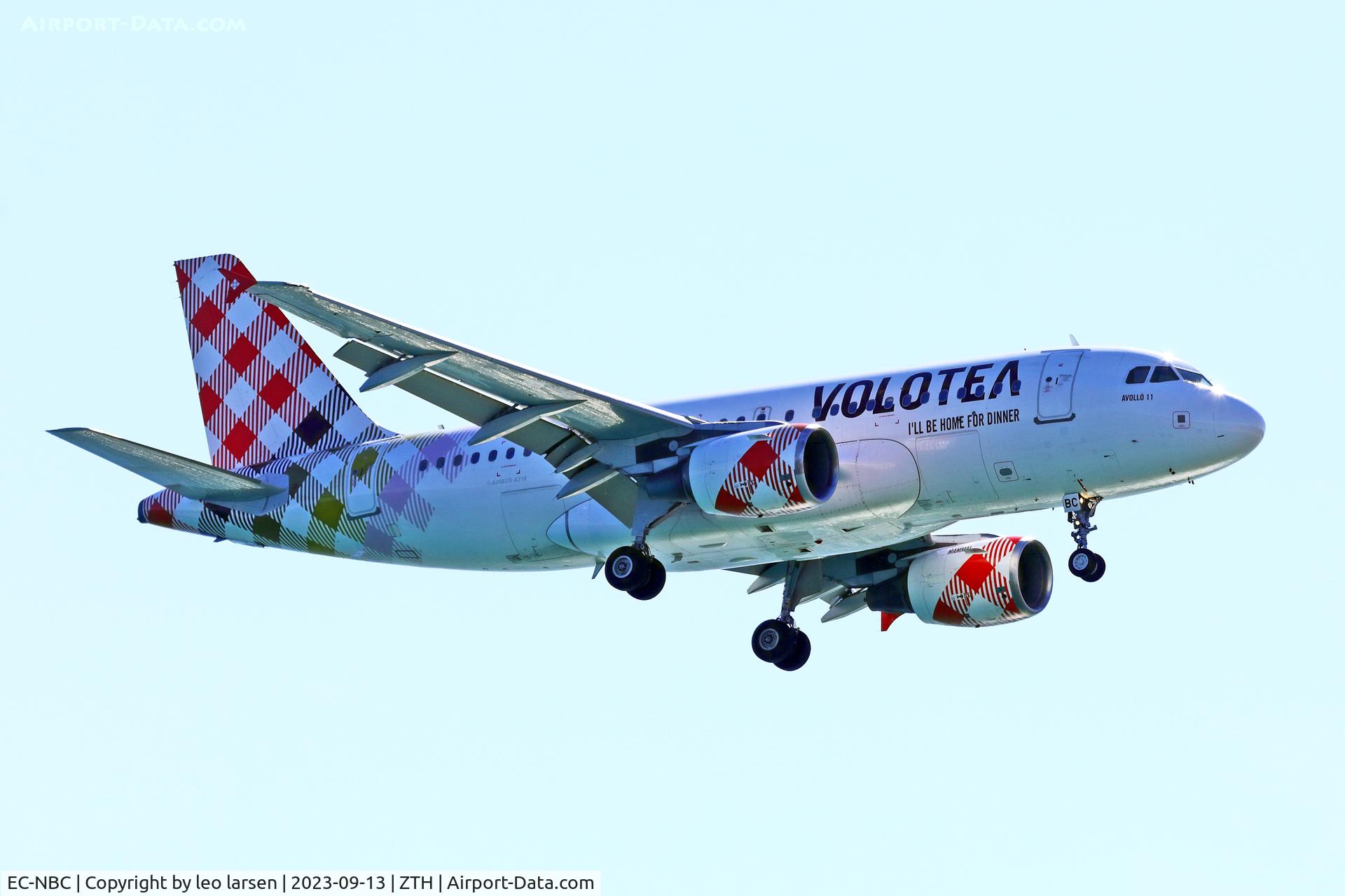 EC-NBC, 2003 Airbus 319-112 C/N 1884, ZTH 13.9.2023