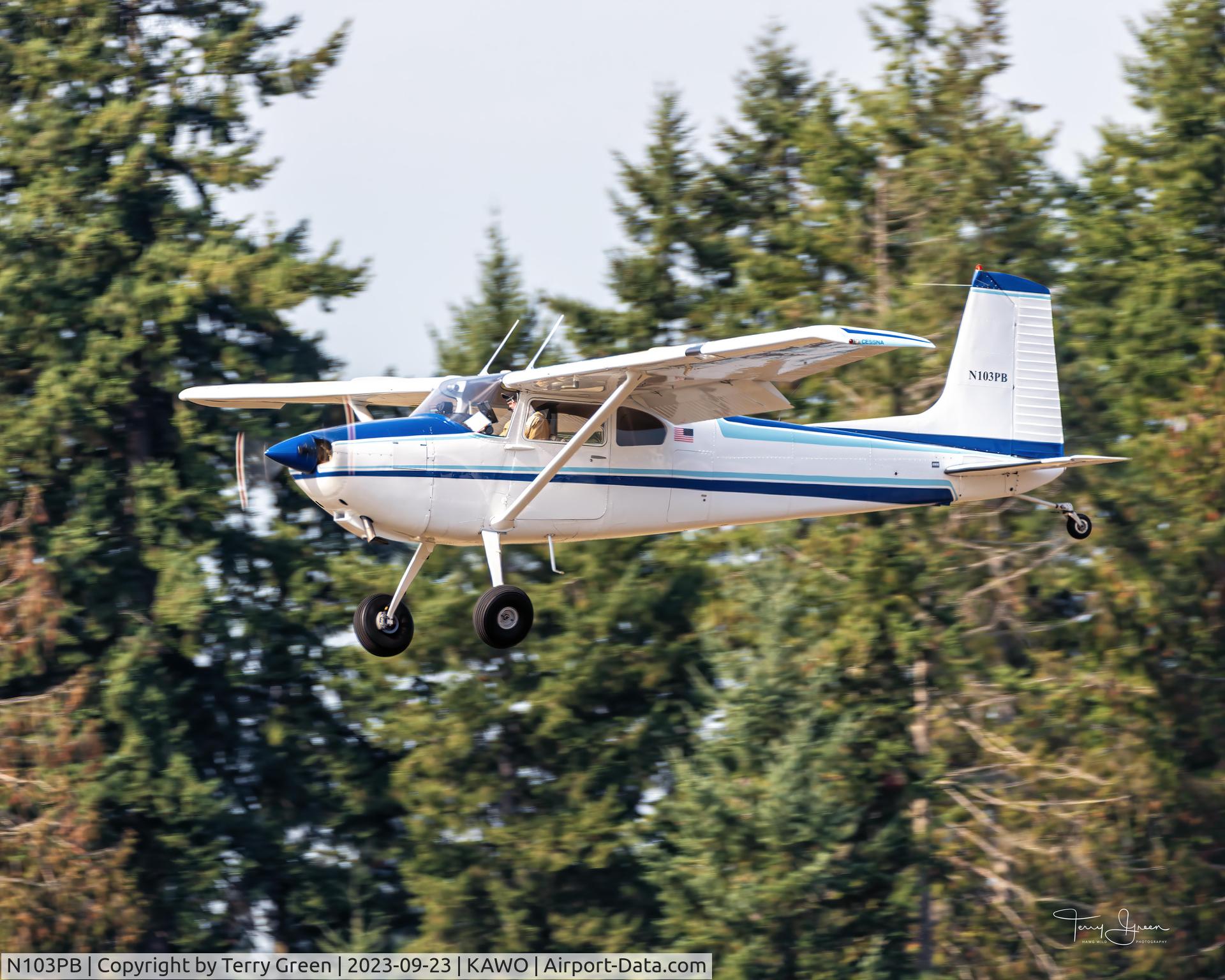 N103PB, 1957 Cessna 182A Skylane C/N 34372, KAWO