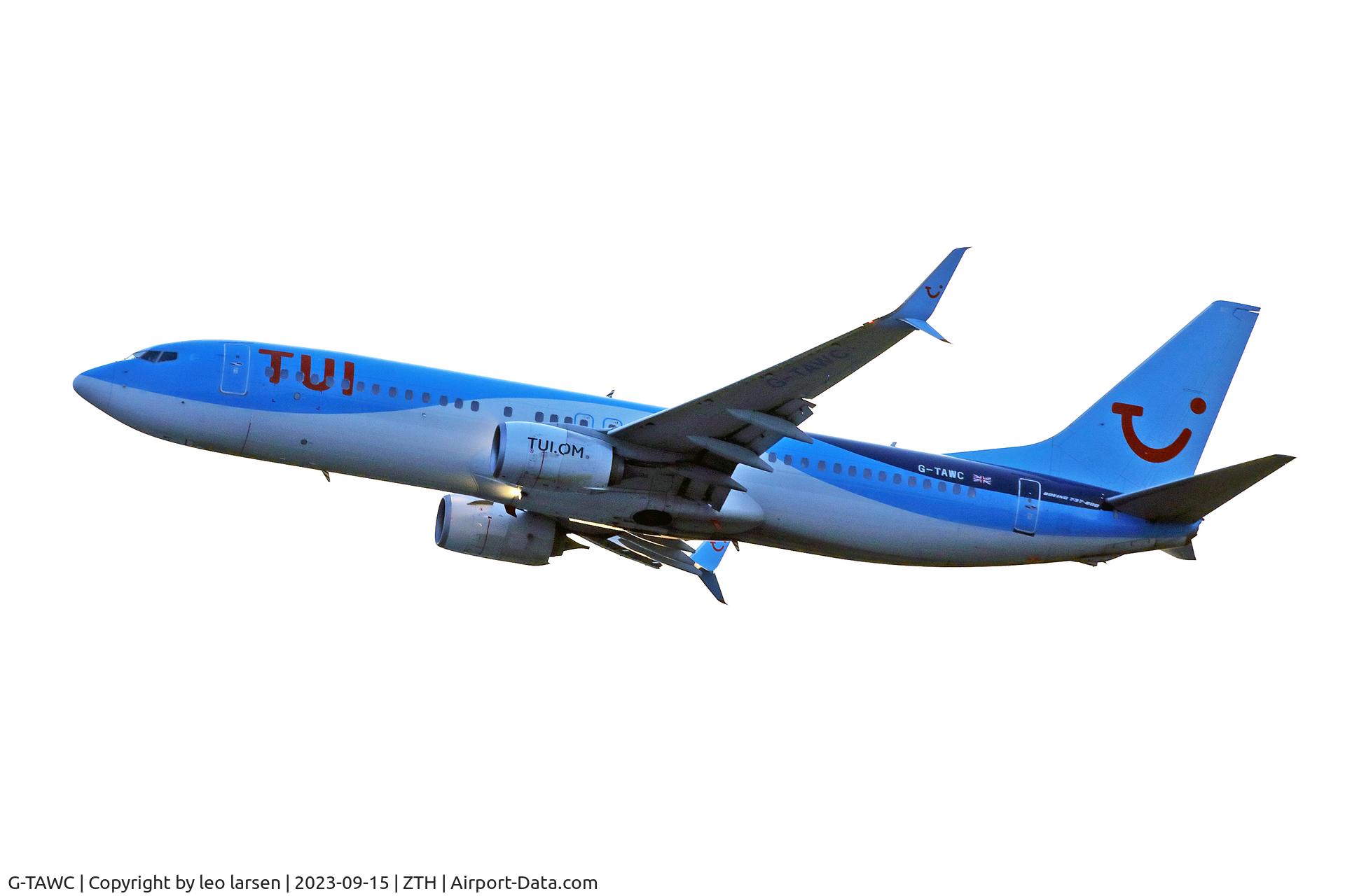 G-TAWC, 2012 Boeing 737-8K5 C/N 39922, ZTH 15.9.2023