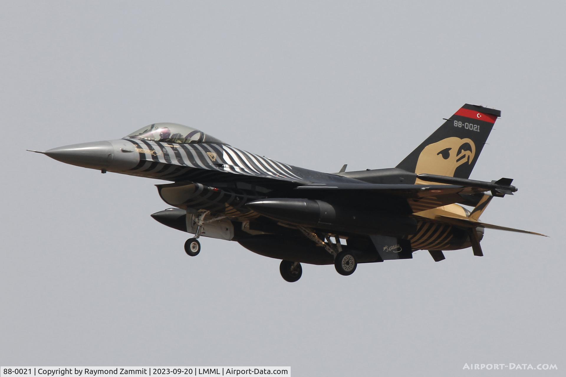 88-0021, TAI (Turkish Aerospace Industries) F-16C Fighting Falcon C/N 4R-23, TAI F-16C 88-0021 Turkish Air Force