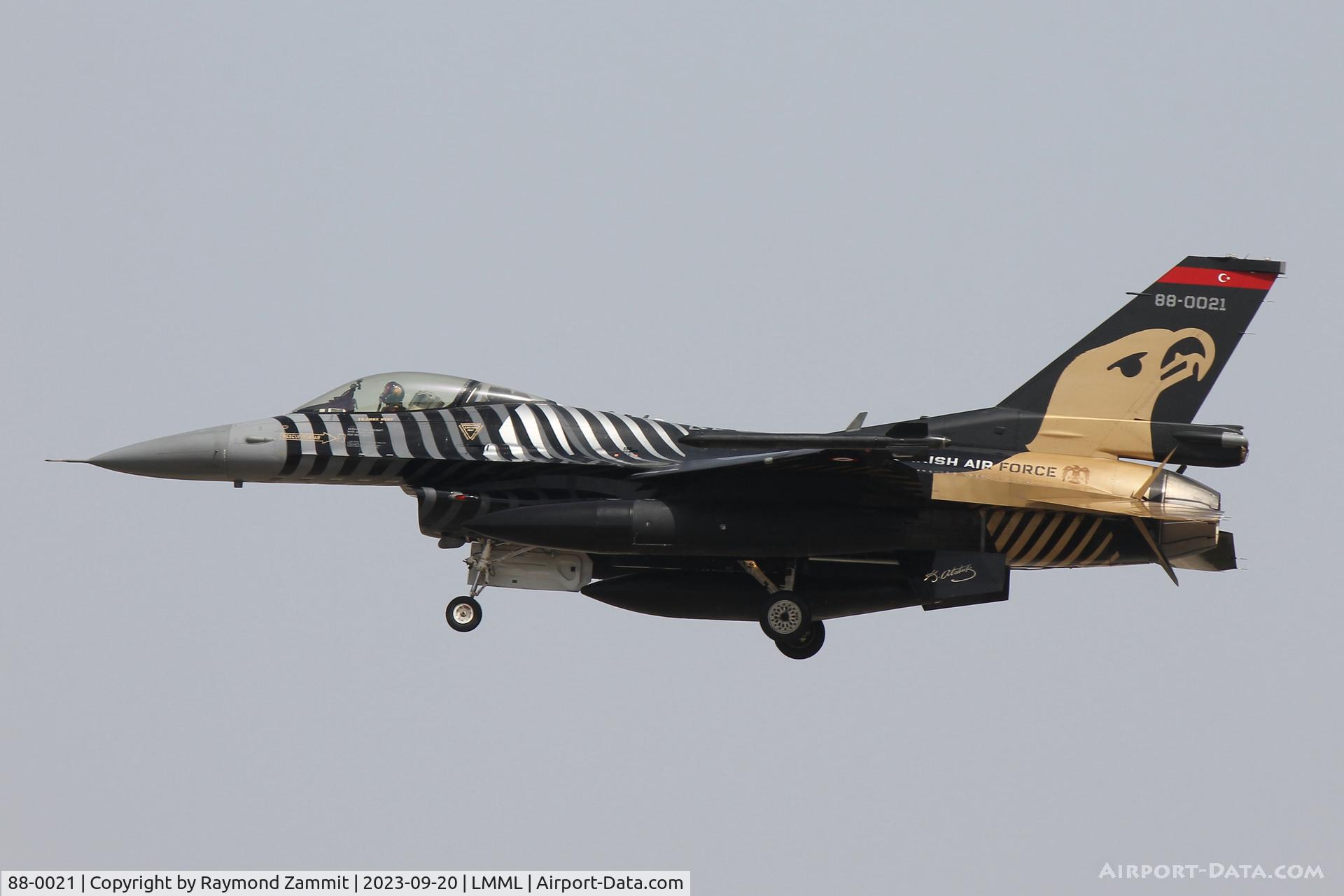 88-0021, TAI (Turkish Aerospace Industries) F-16C Fighting Falcon C/N 4R-23, TAI F-16C 88-0021 Turkish Air Force