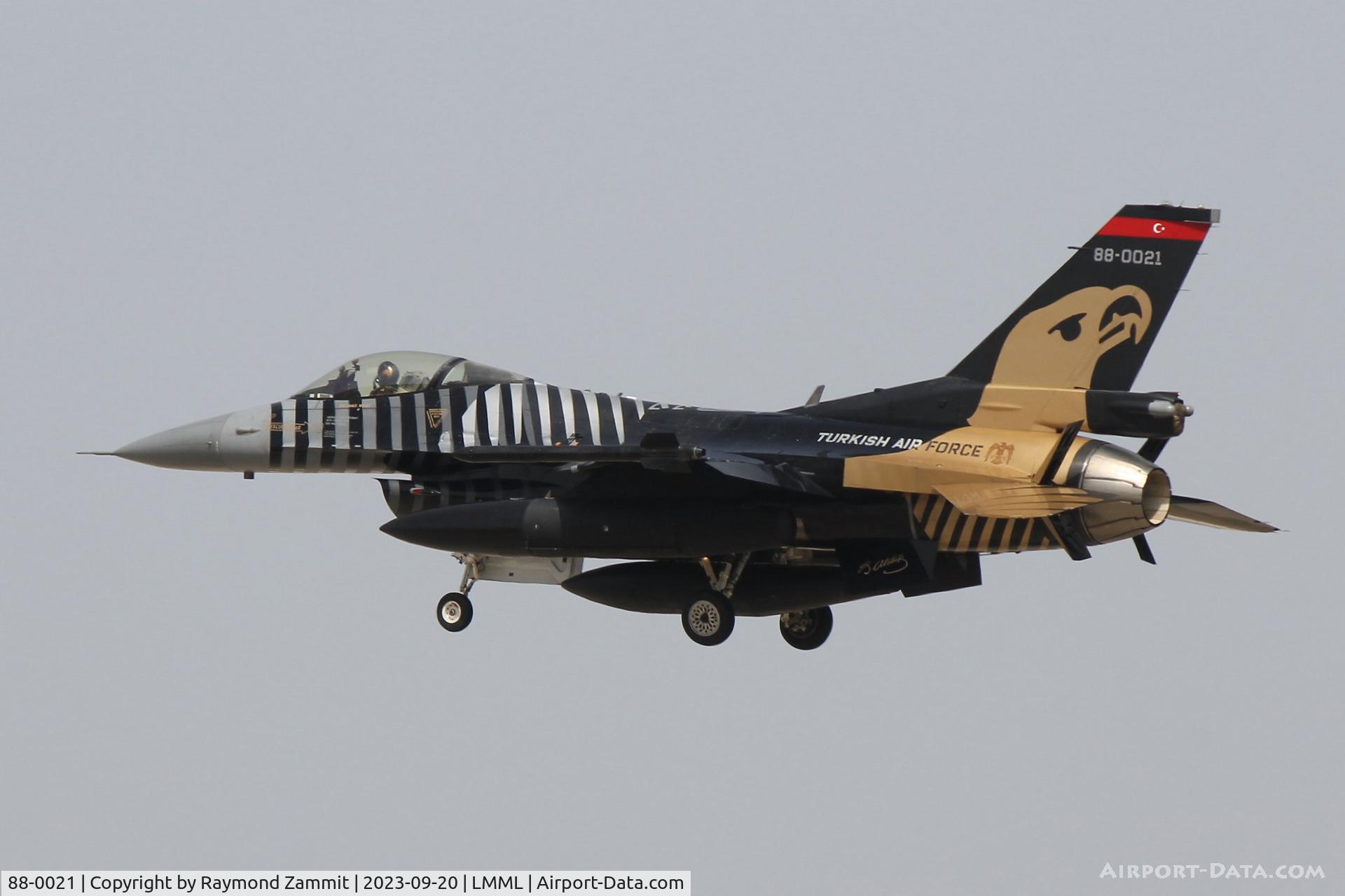 88-0021, TAI (Turkish Aerospace Industries) F-16C Fighting Falcon C/N 4R-23, TAI F-16C 88-0021 Turkish Air Force