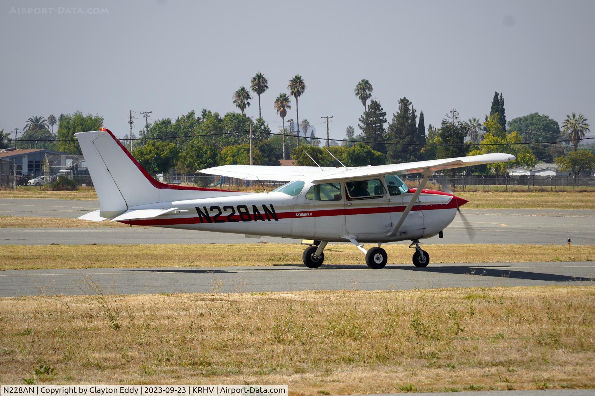 N228AN, 2021 Ceesma 172P Skyhawk C/N 17274354, Reid-Hillview Airport in California 2023.
