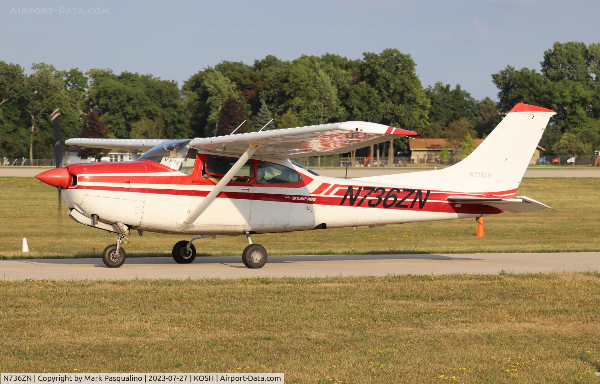 N736ZN, 1978 Cessna TR182 Turbo Skylane RG C/N R18200805, Cessna TR182