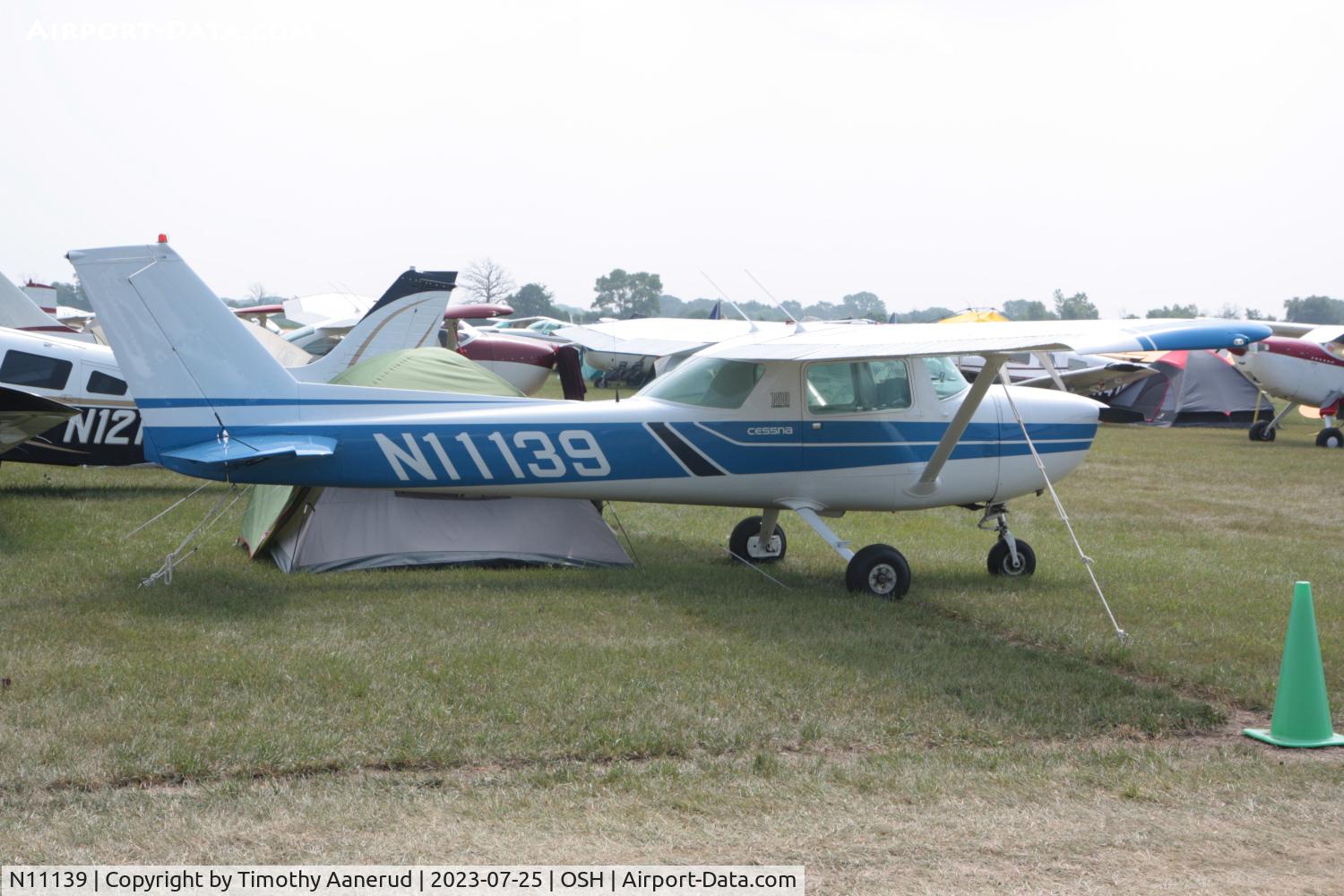N11139, 1973 Cessna 150L C/N 15075216, 1973 Cessna 150L, c/n: 15075216. AirVenture 2023