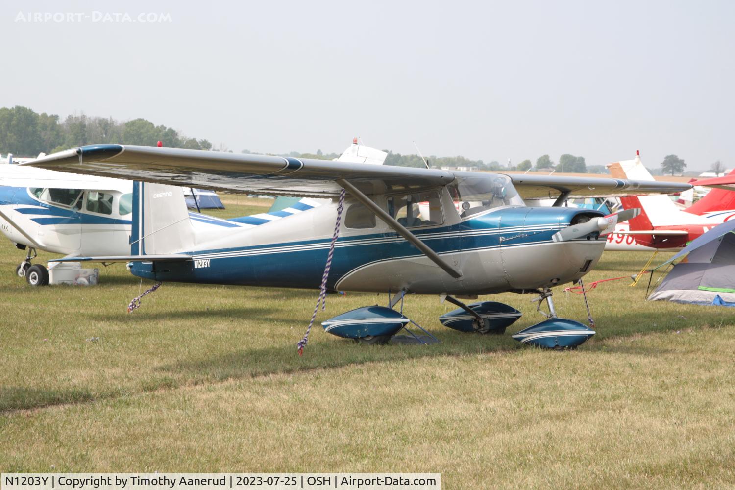 N1203Y, 1962 Cessna 150B C/N 15059603, 1962 Cessna 150B, c/n: 15059603. AirVenture 2023