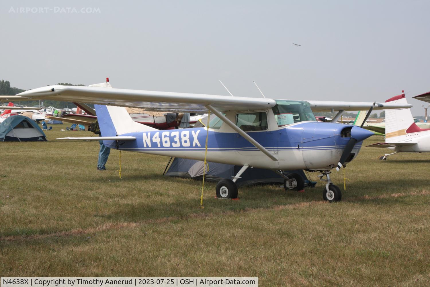 N4638X, 1966 Cessna 150G C/N 15064688, 1966 Cessna 150G, c/n: 15064688. AirVenture 2023