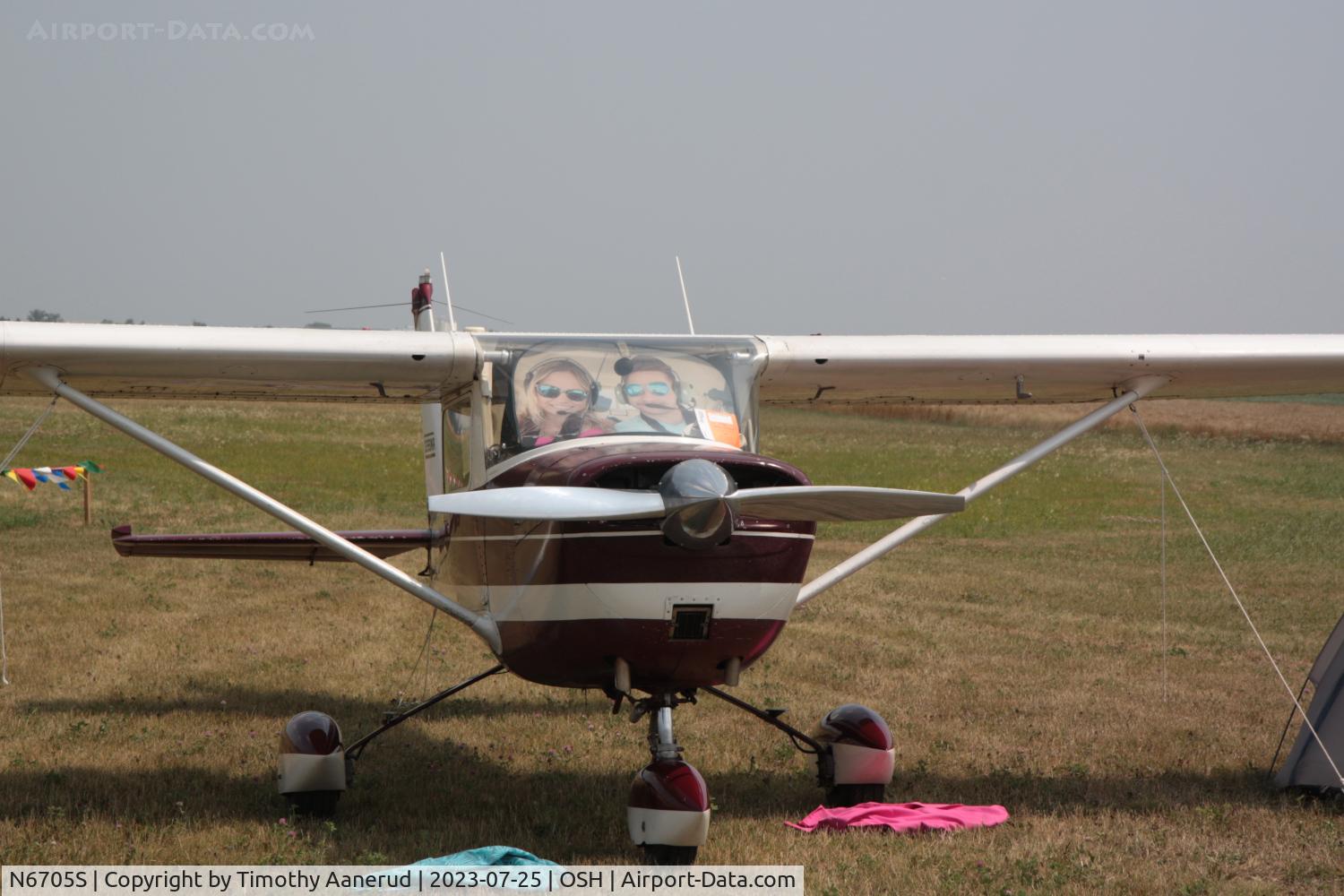 N6705S, 1967 Cessna 150H C/N 15067505, 1967 Cessna 150H, c/n: 15067505. AirVenture 2023