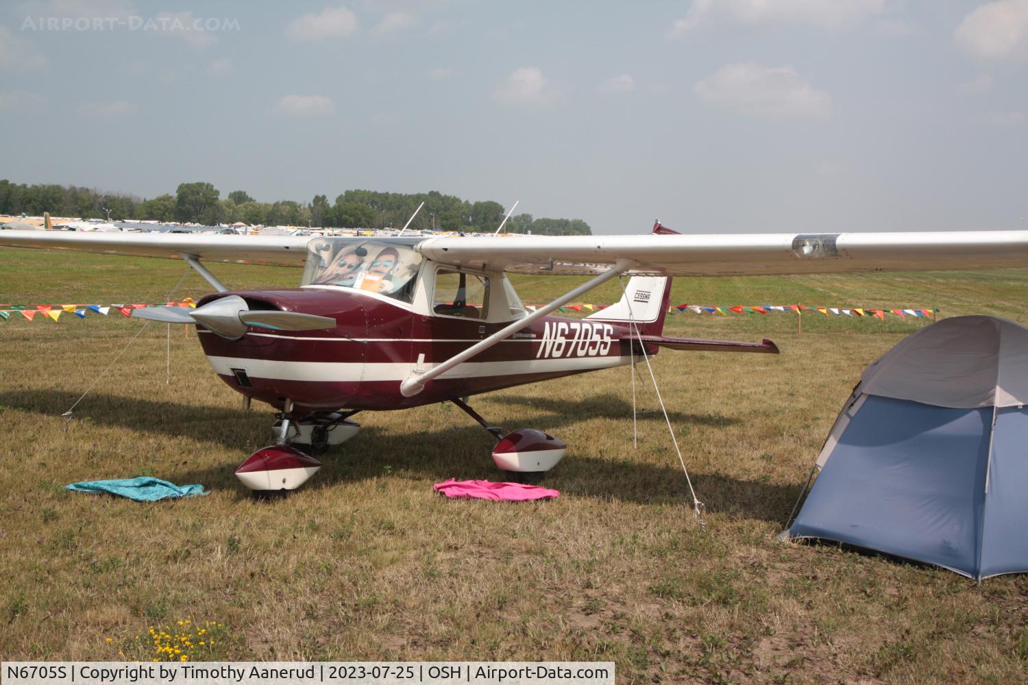 N6705S, 1967 Cessna 150H C/N 15067505, 1967 Cessna 150H, c/n: 15067505. AirVenture 2023