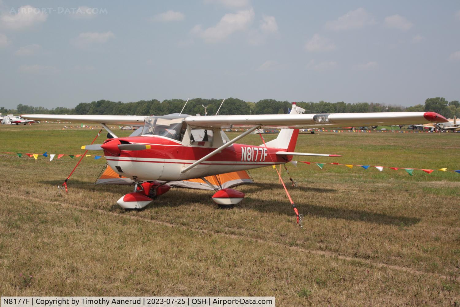 N8177F, 1966 Cessna 150F C/N 15064277, 1966 Cessna 150F, c/n: 15064277. AirVenture 2023