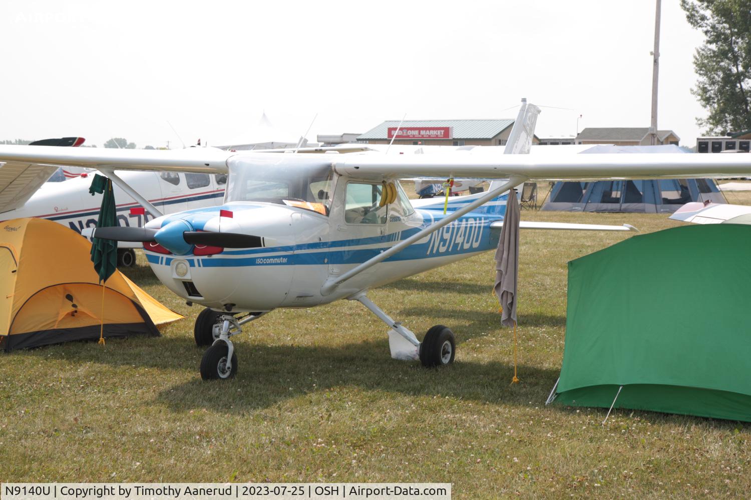 N9140U, 1976 Cessna 150M C/N 15078091, 1976 Cessna 150M, c/n: 15078091. AirVenture 2023