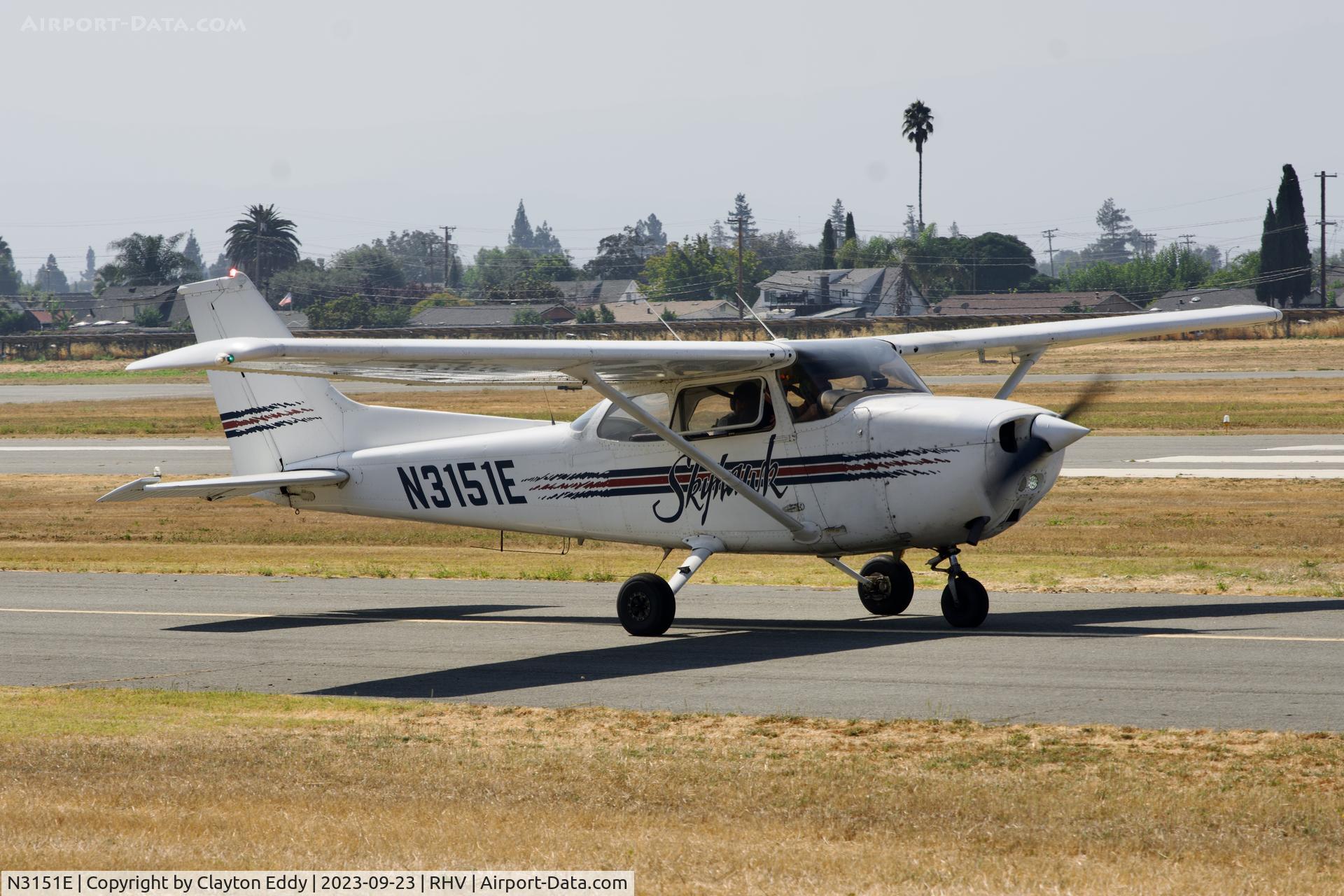 N3151E, 1978 Cessna 172N C/N 17271453, Read-Hillview Airport Community Day 2023.