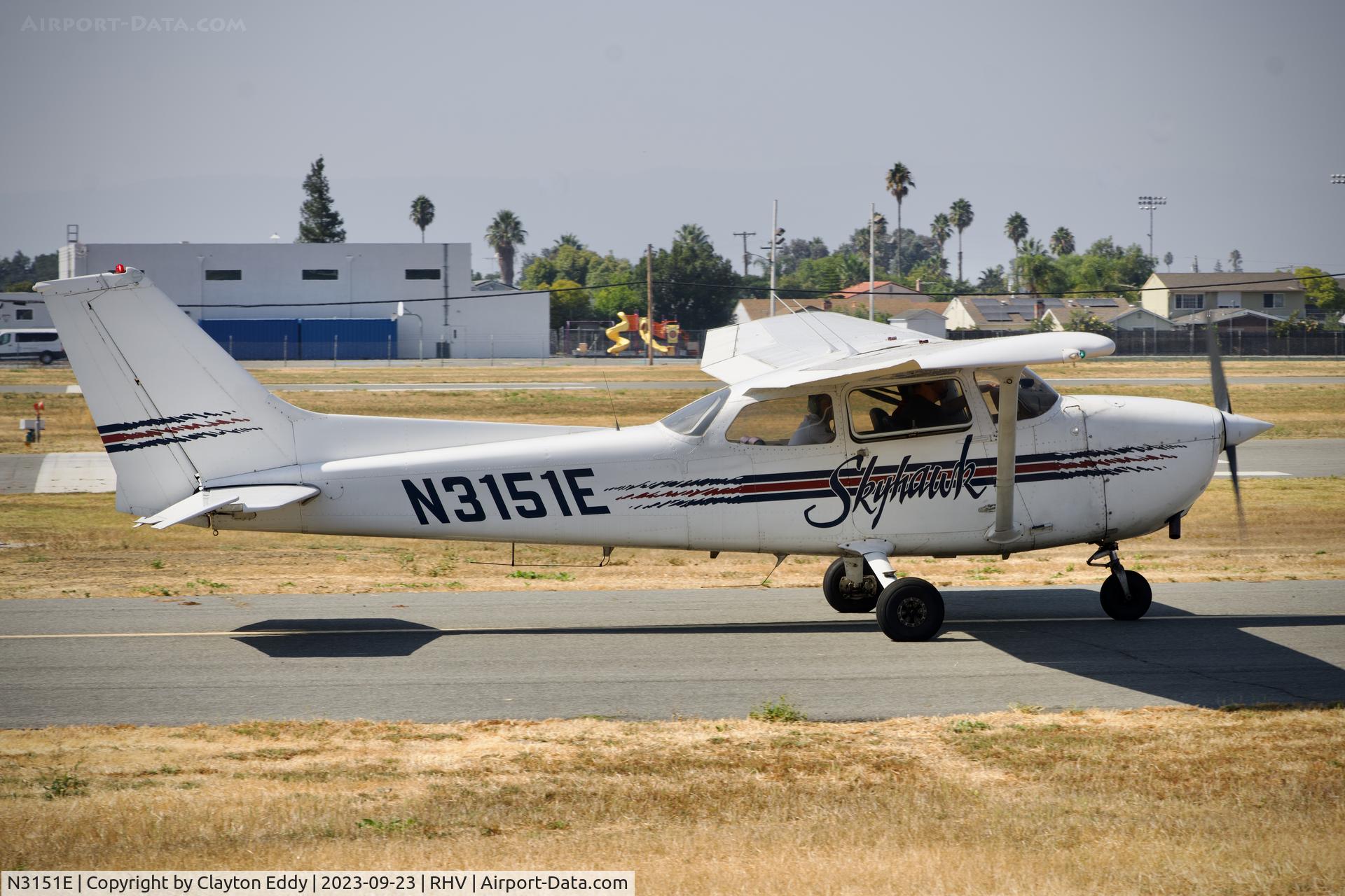 N3151E, 1978 Cessna 172N C/N 17271453, Read-Hillview Airport Community Day 2023.