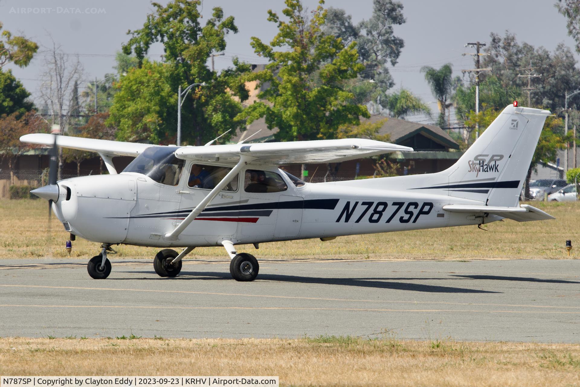 N787SP, 2001 Cessna 172S C/N 172S8714, Reid-Hillview Airport Community Day California 2023.