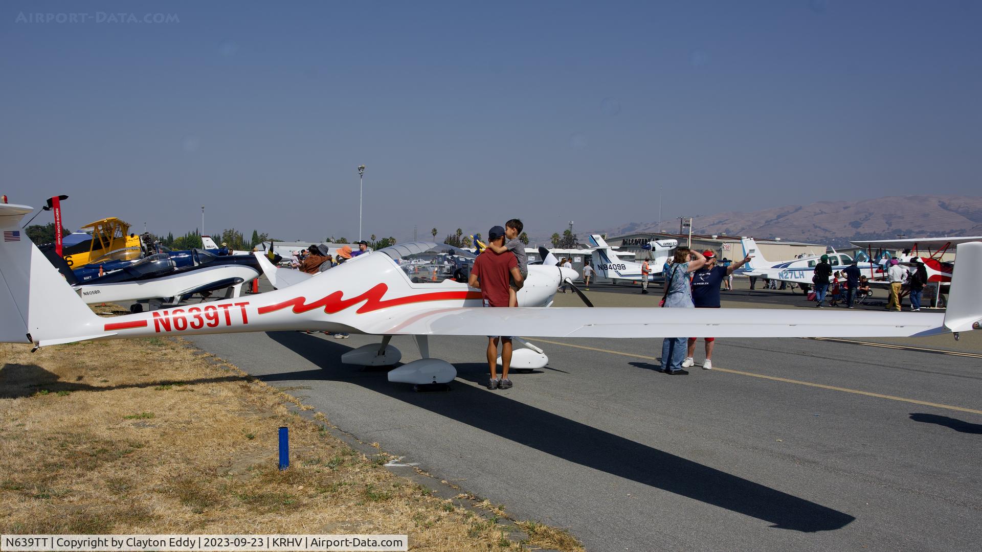 N639TT, 1998 Diamond HK-36TTC Super Dimona C/N 36.639, Reid-Hillview Airport Community Day California 2023.
