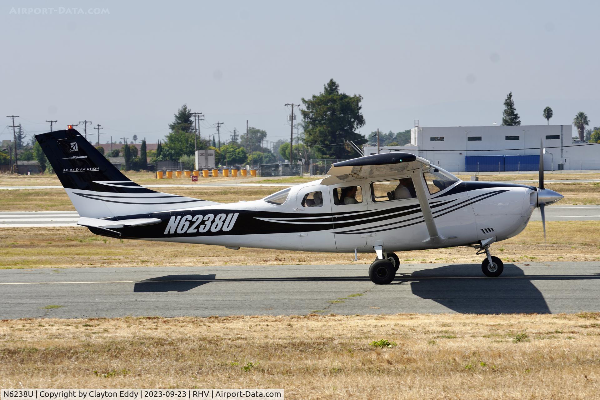 N6238U, 1979 Cessna U206G Stationair C/N U20605393, Reid-Hillview Airport Community Day California 2023.