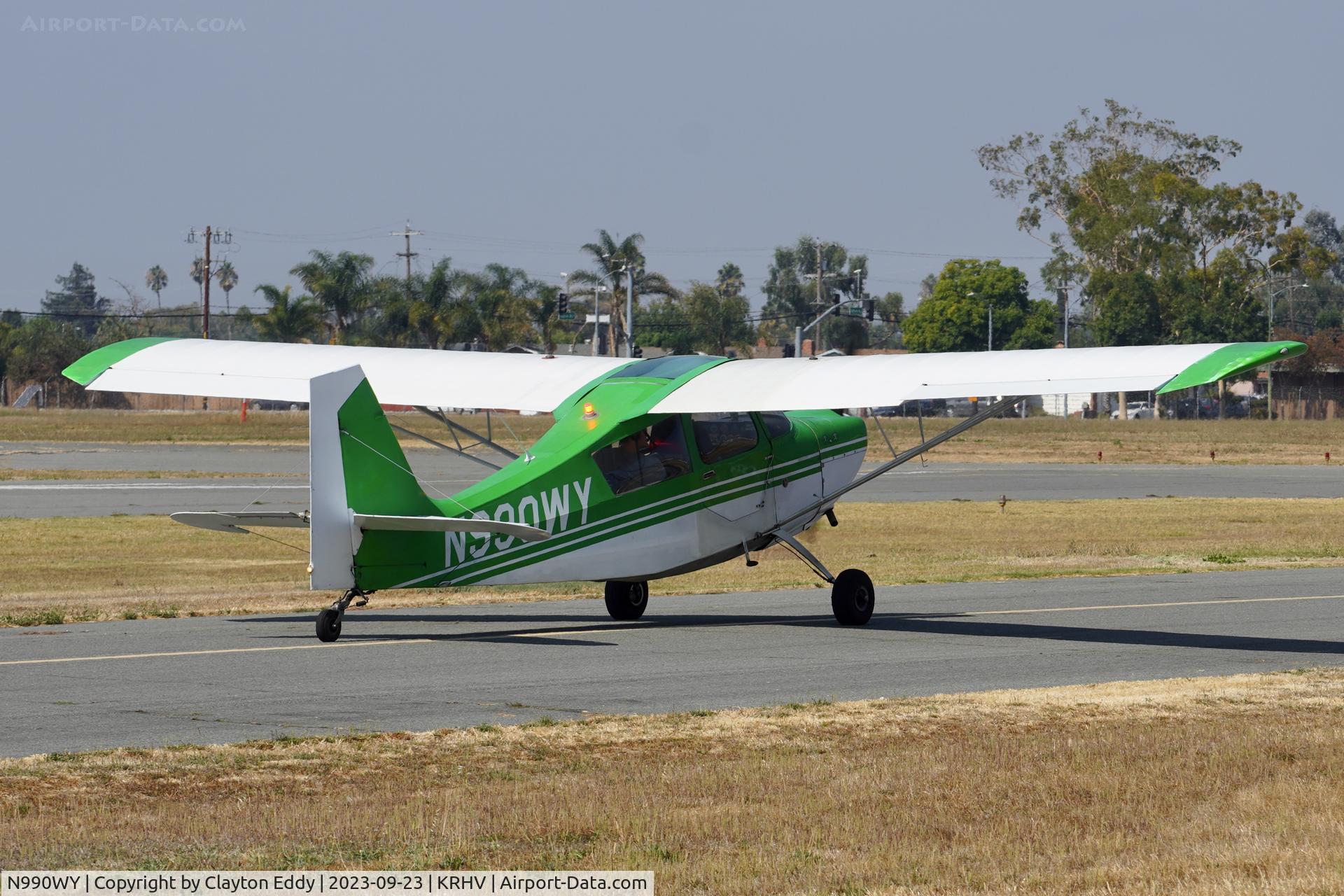N990WY, 1976 Bellanca 7ECA Citabria C/N 1168-76, Reid-Hillview Airport Comminity Day California 2023.