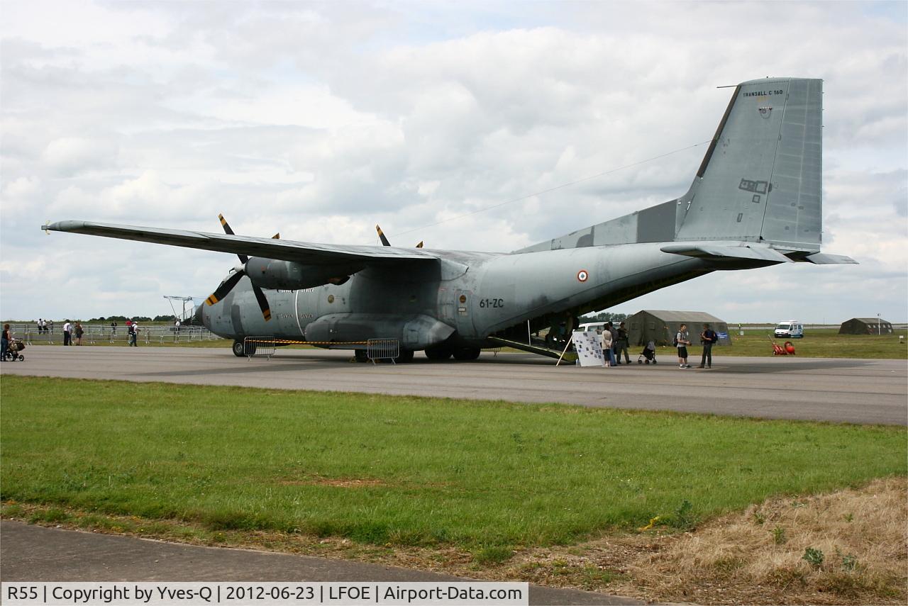 R55, Transall C-160R C/N 55, Transall C-160R, Static display, Evreux-Fauville Air Base 105 (LFOE)