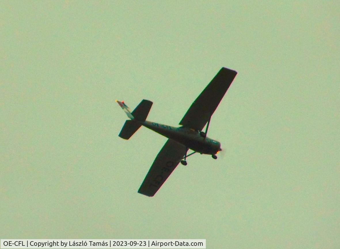 OE-CFL, 1980 Reims F152 C/N F15201808, Cessna F152 over Ainring (Germany)