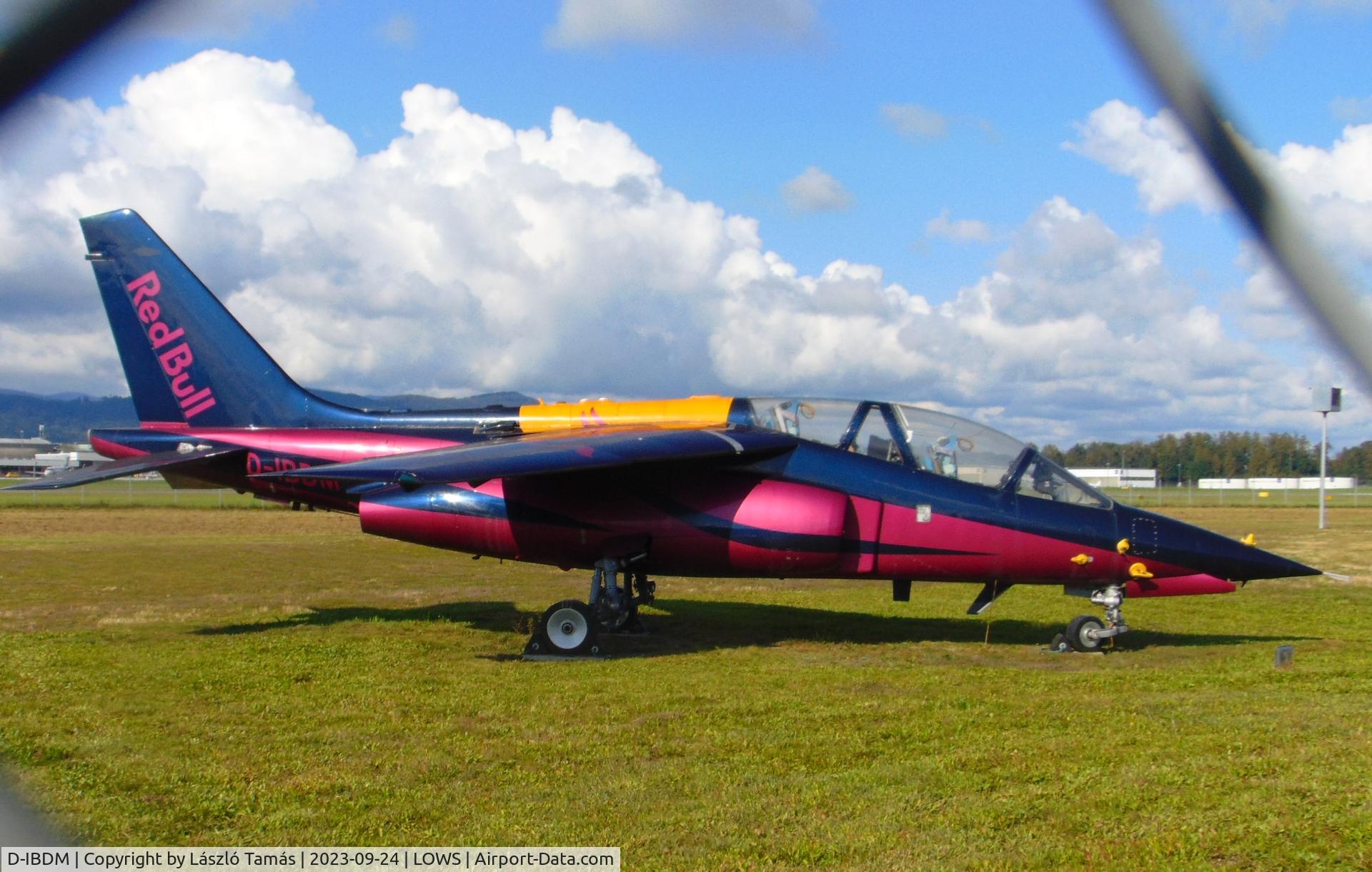 D-IBDM, Dassault-Dornier Alpha Jet A C/N 0130, Alphajet at Salzburg Airport.