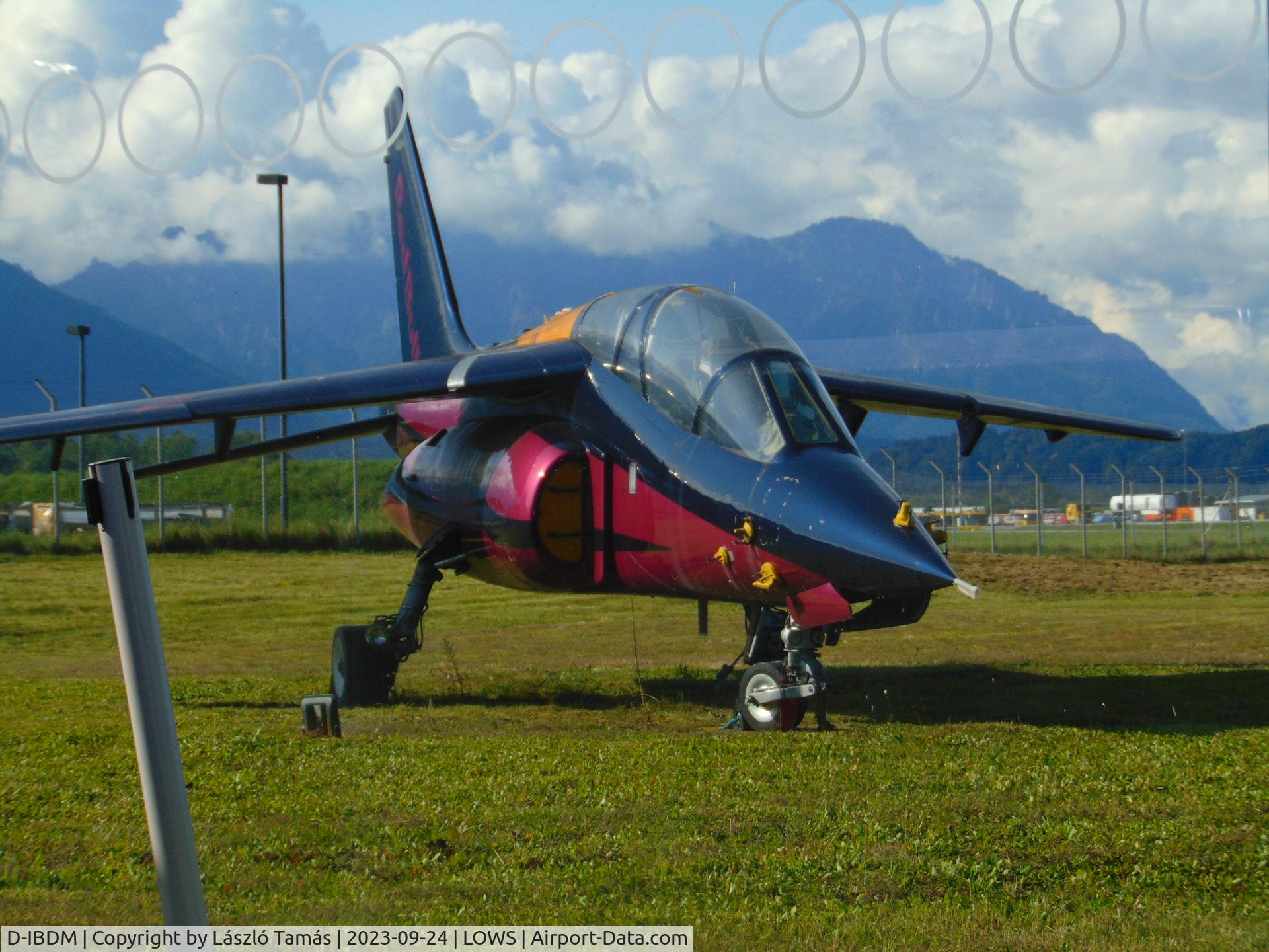 D-IBDM, Dassault-Dornier Alpha Jet A C/N 0130, Alphajet at Salzburg Airport