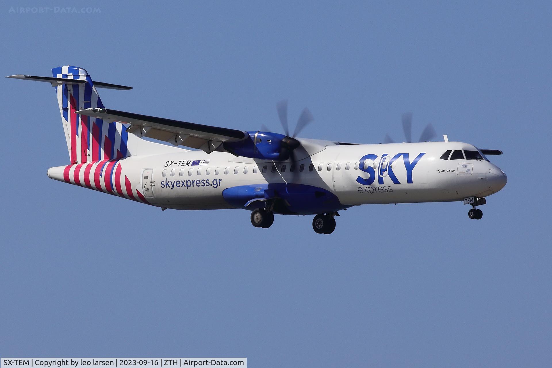 SX-TEM, 2021 ATR 72-600 C/N 1640, ZTH 16.9.2023