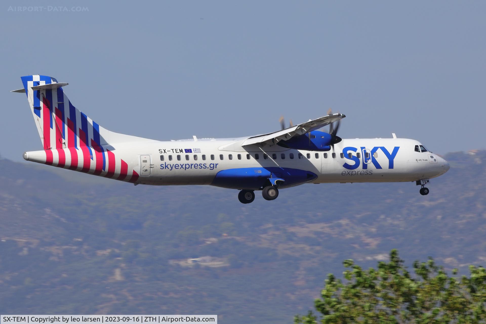 SX-TEM, 2021 ATR 72-600 C/N 1640, ZTH 16.9.2023