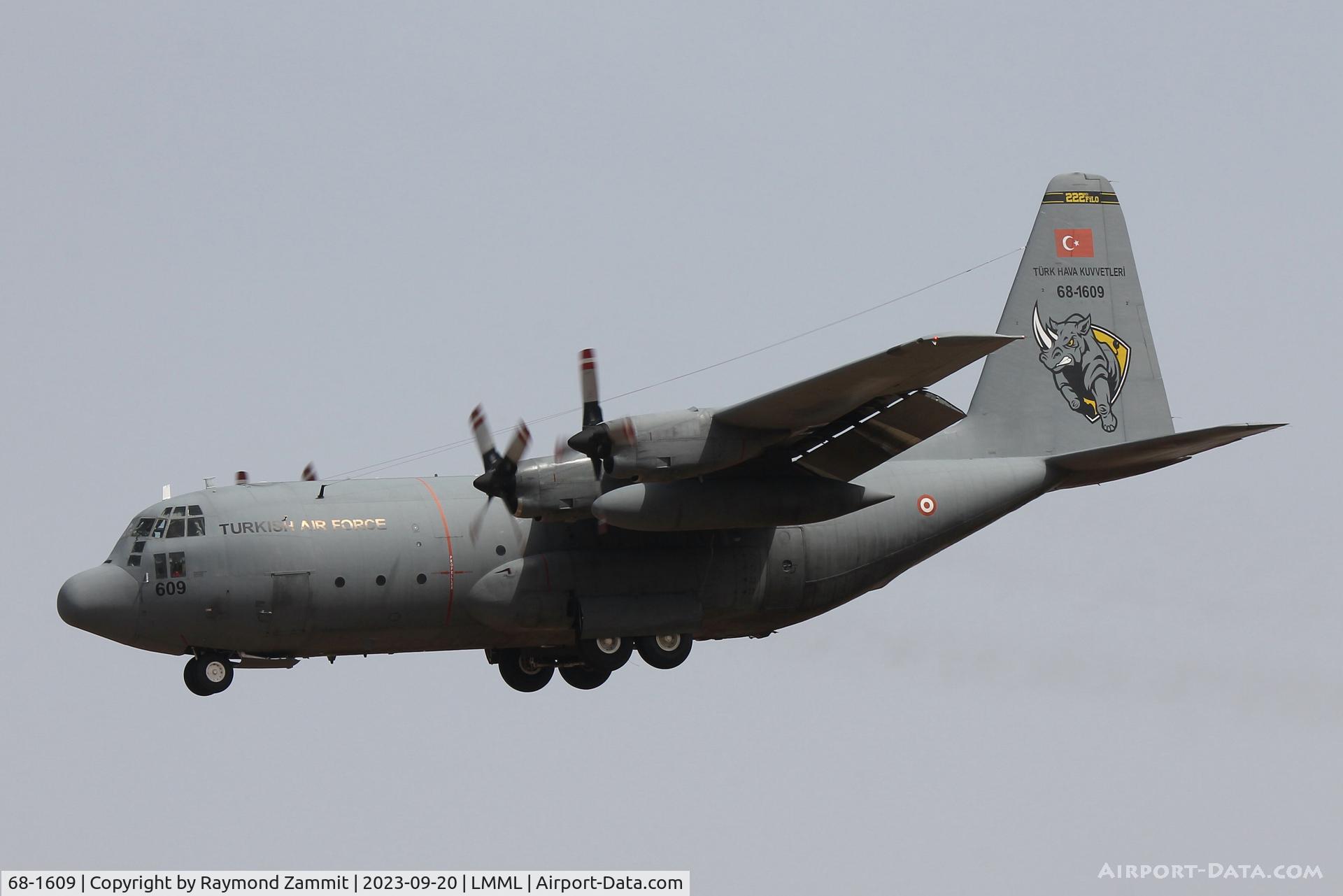 68-1609, Lockheed C-130EM Hercules C/N 4311, Lockheed C130 Hercules 68-1609 Turkish Air Force