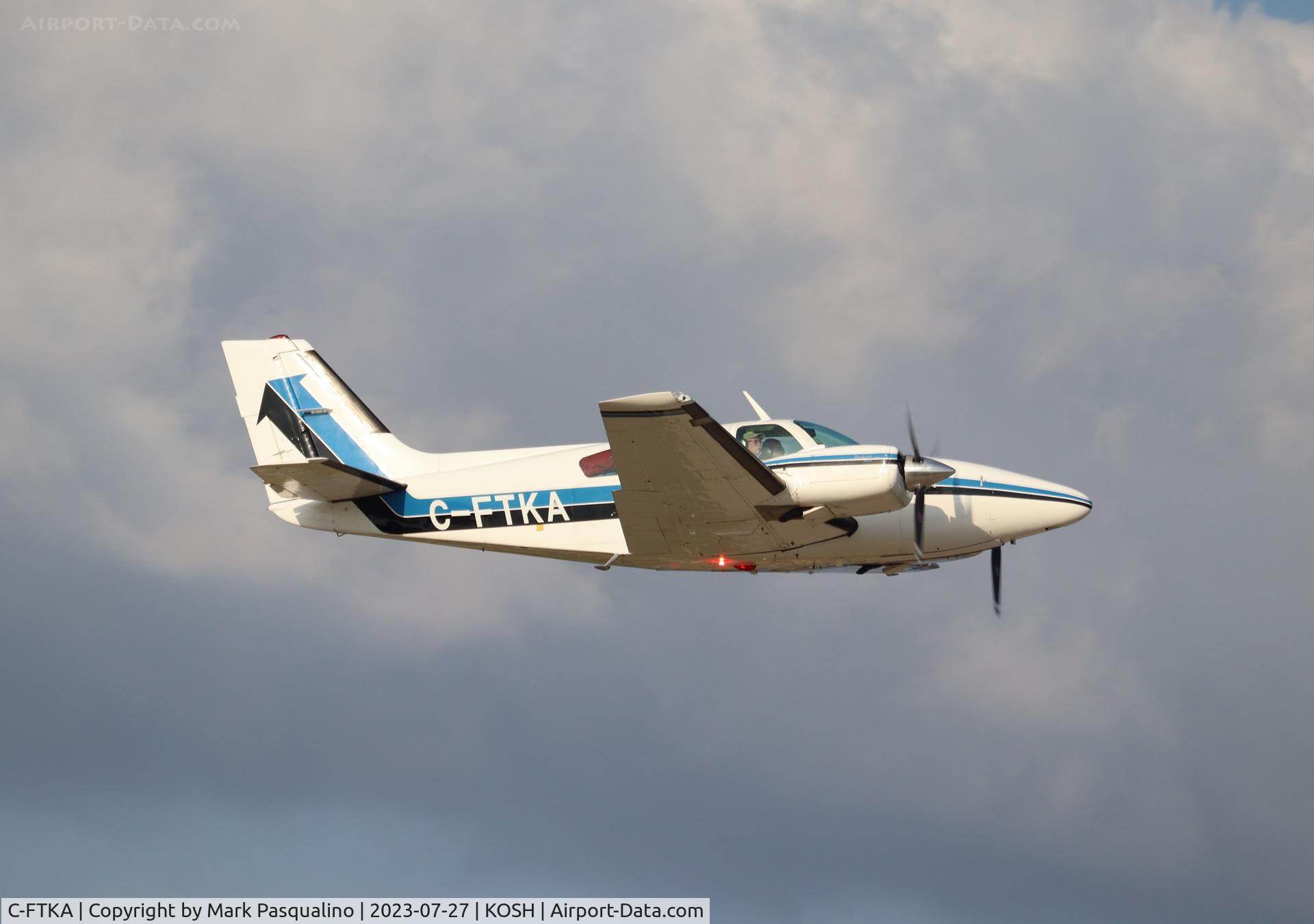 C-FTKA, 1969 Beech E-55 Baron C/N TE-771, Beech E55