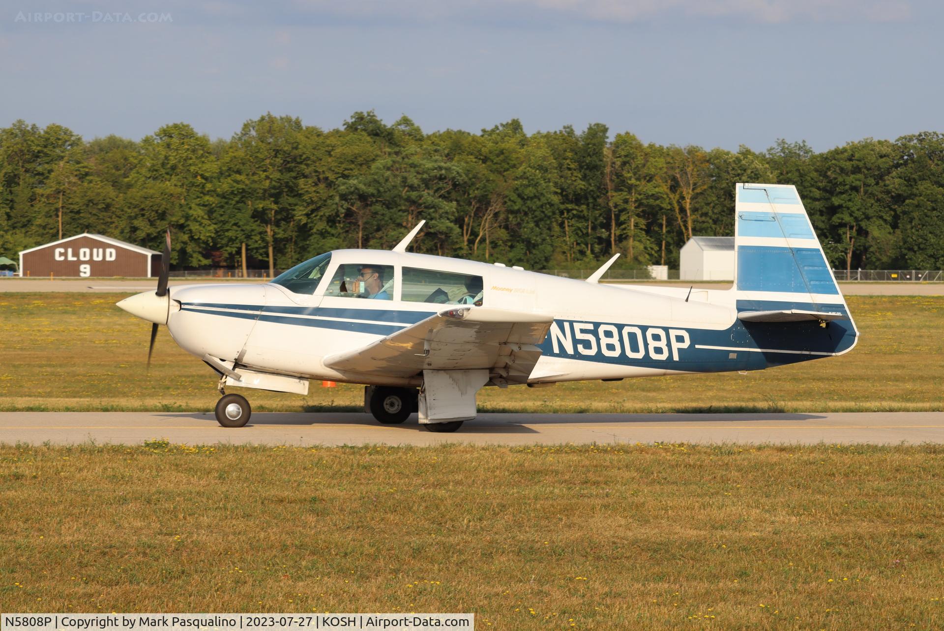 N5808P, 1985 Mooney M20J 201 C/N 24-1548, Mooney M20J