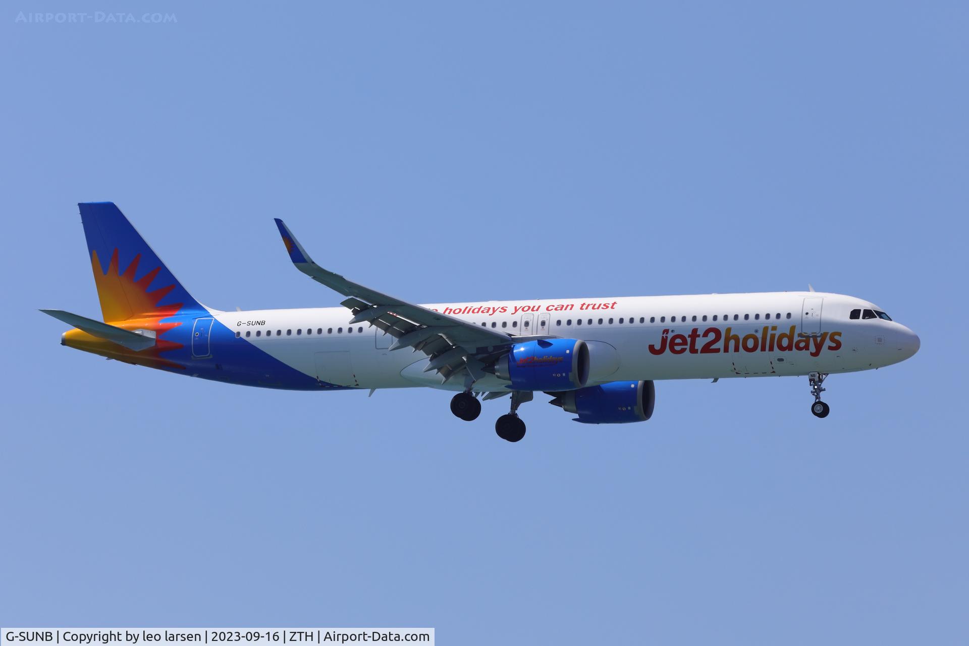 G-SUNB, 2023 Airbus A321-251NX C/N 11379, ZTH 16.9.2023