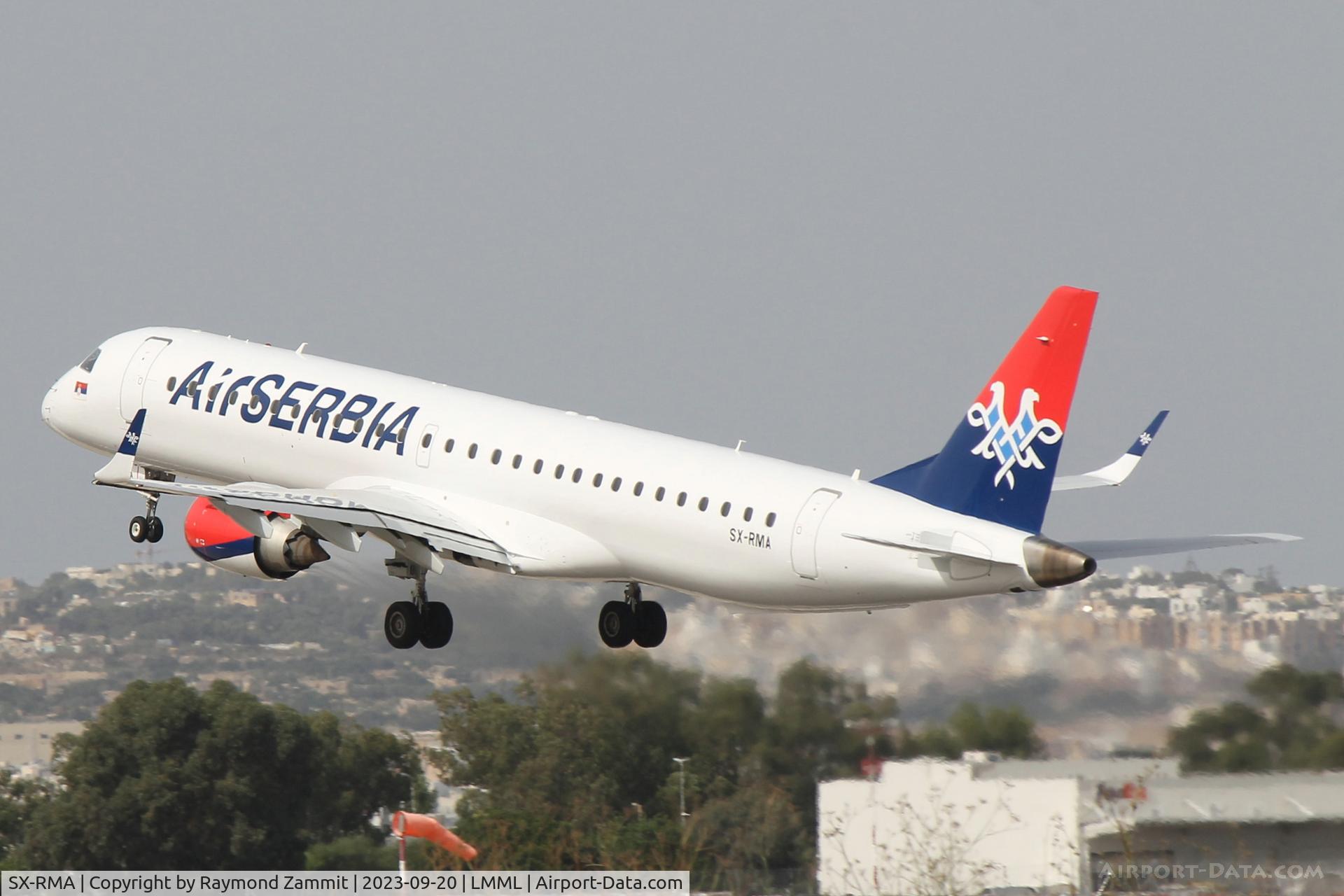 SX-RMA, 2010 Embraer ERJ-195LR C/N 19000361, Embraer ERJ-195LR SX-RMA Air Serbia