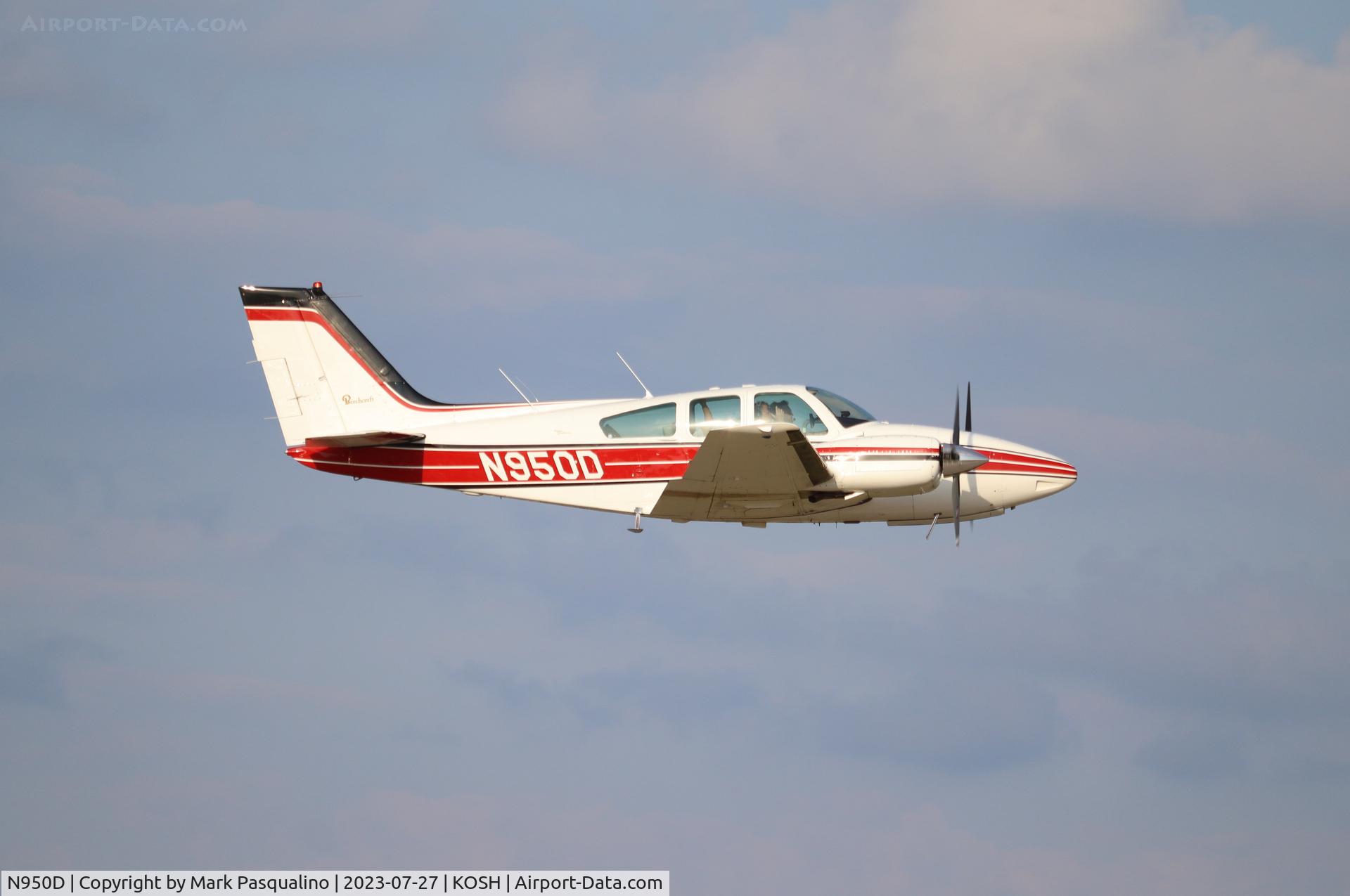 N950D, 1969 Beech D55 Baron C/N TE-691, Beech D55
