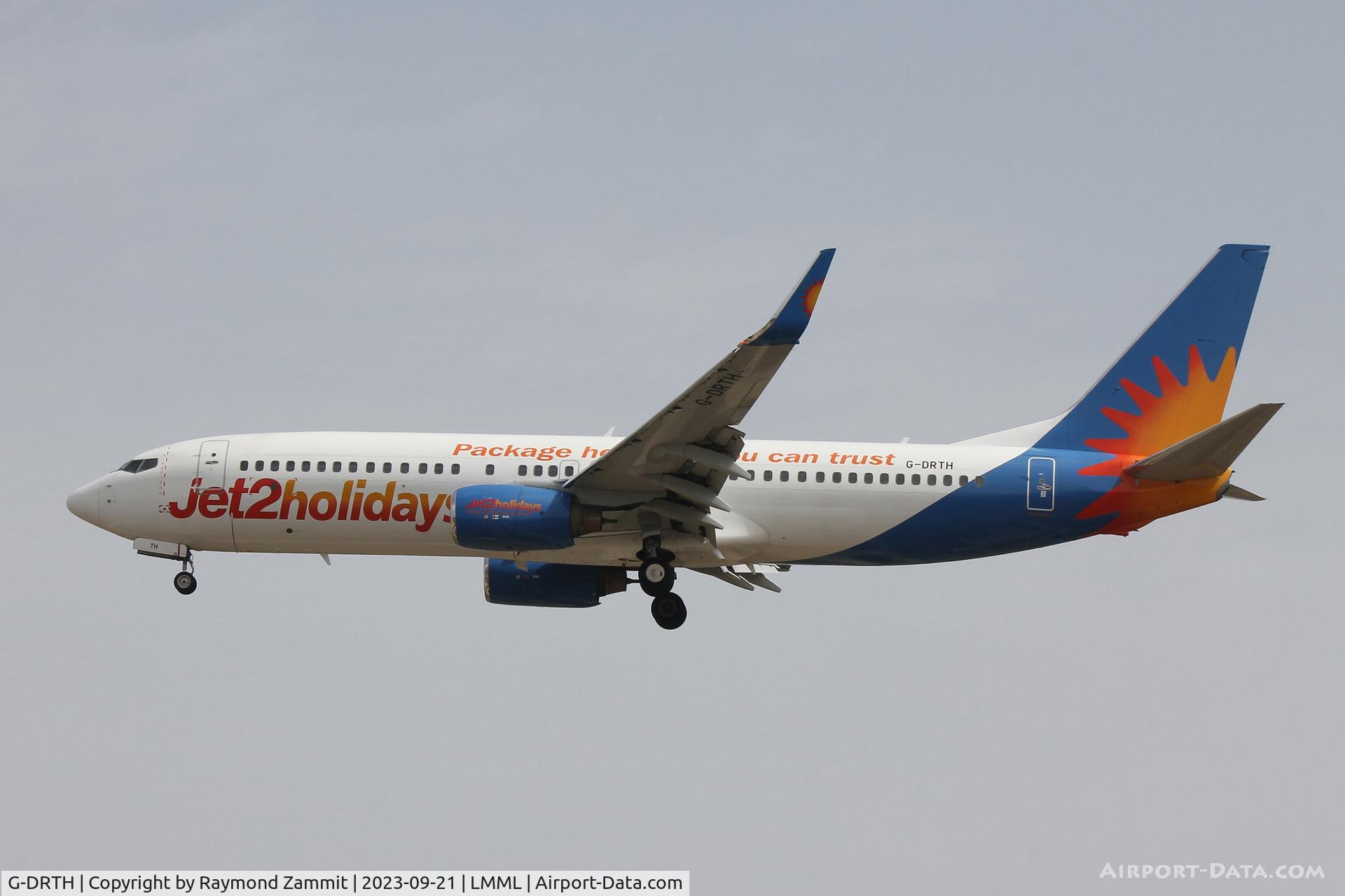 G-DRTH, 2006 Boeing 737-8BK C/N 33828, B737-800 G-DRTH Jet2Com