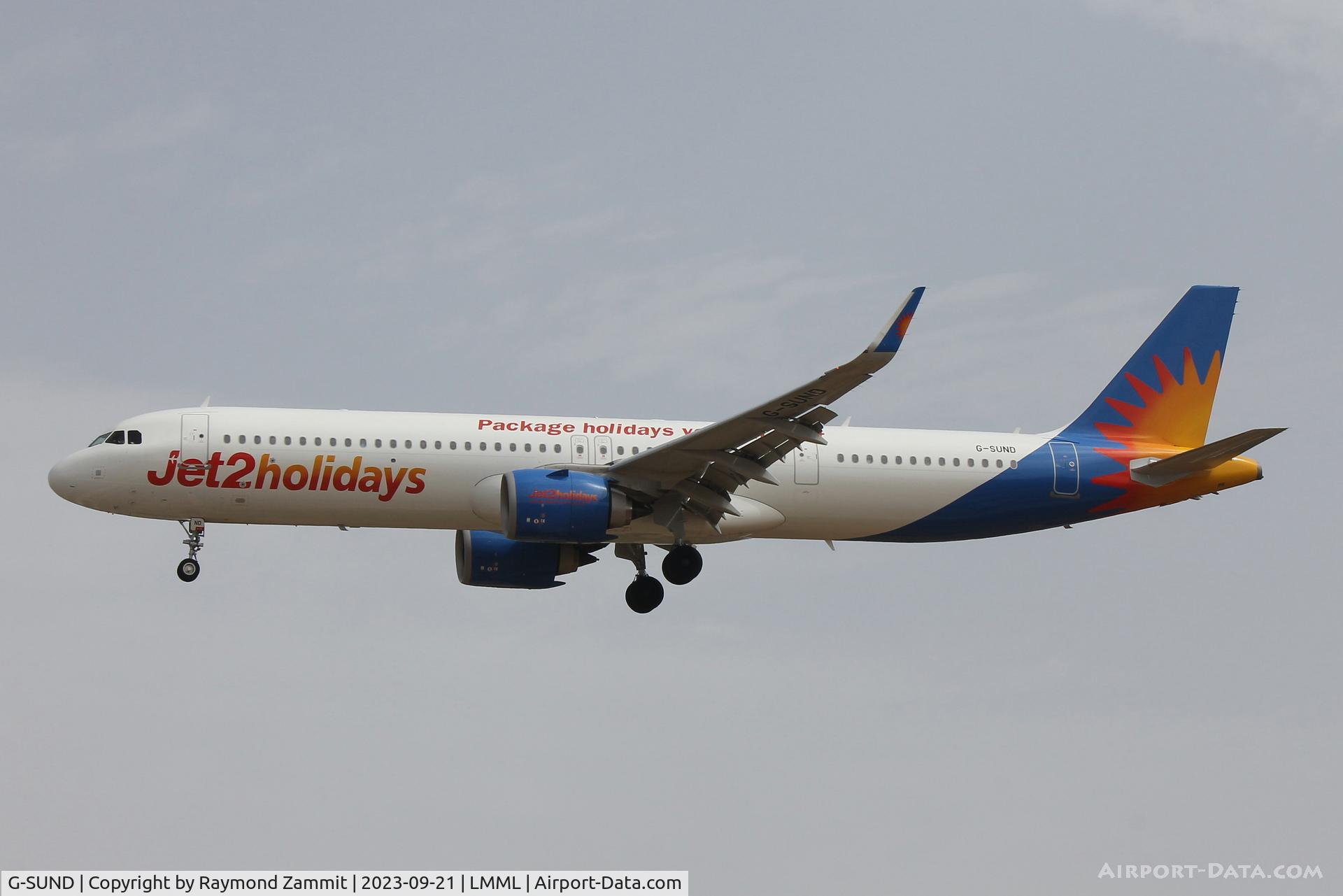 G-SUND, 2023 Airbus A321-251NX C/N 11564, A321 G-SUND Jet2Com