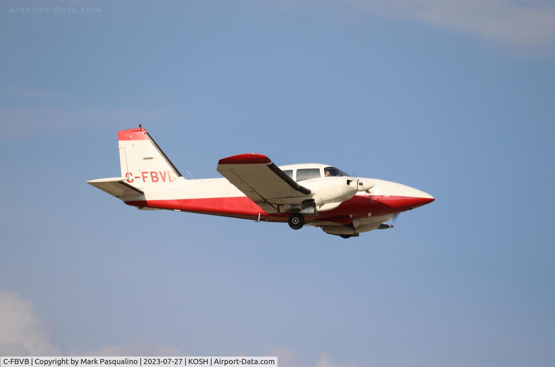C-FBVB, 1978 Piper PA-23-250 Aztec C/N 27-7854001, Piper PA-23-250