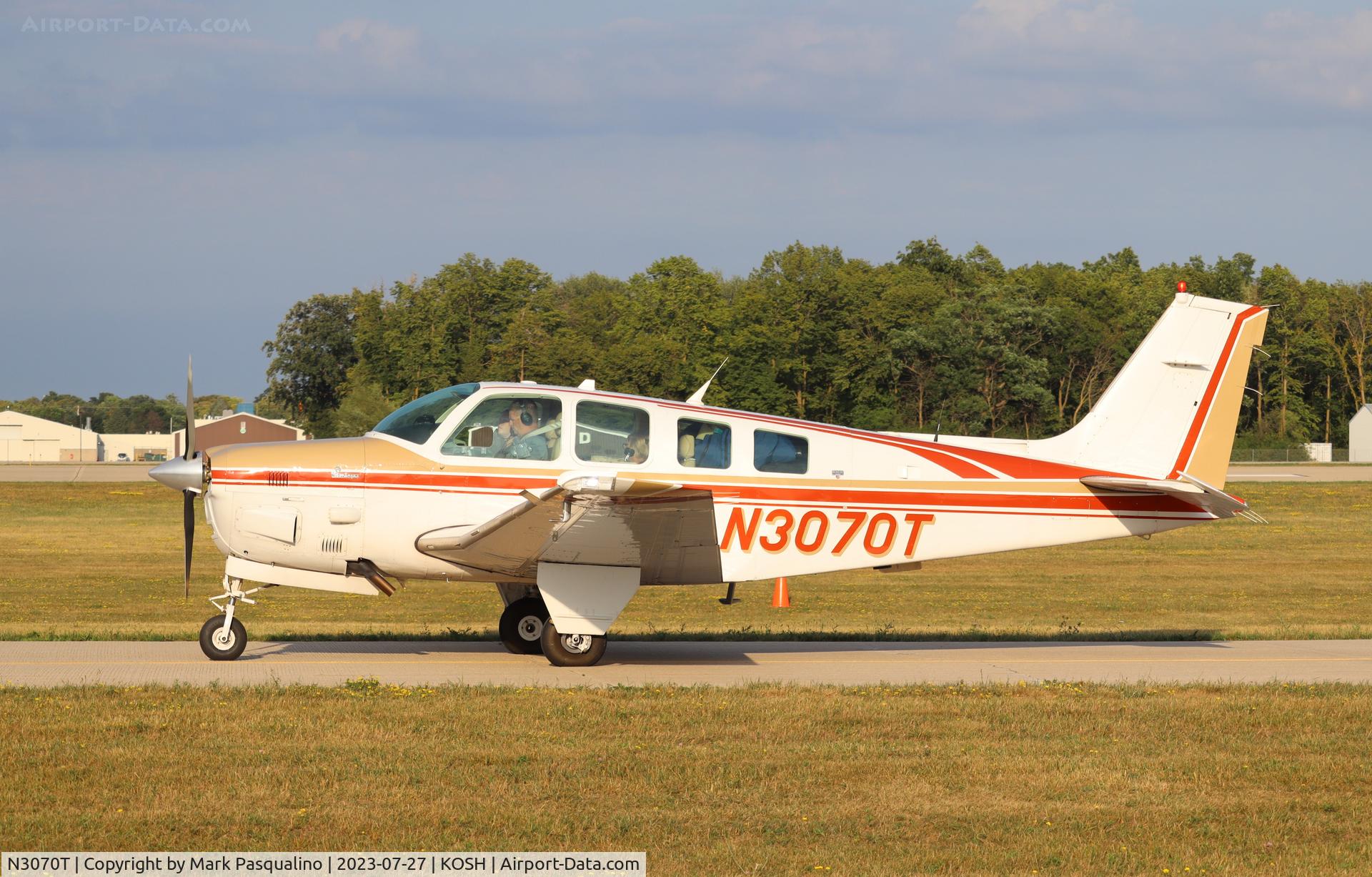 N3070T, 1987 Beech B36TC Bonanza C/N EA-462, Beech B36TC