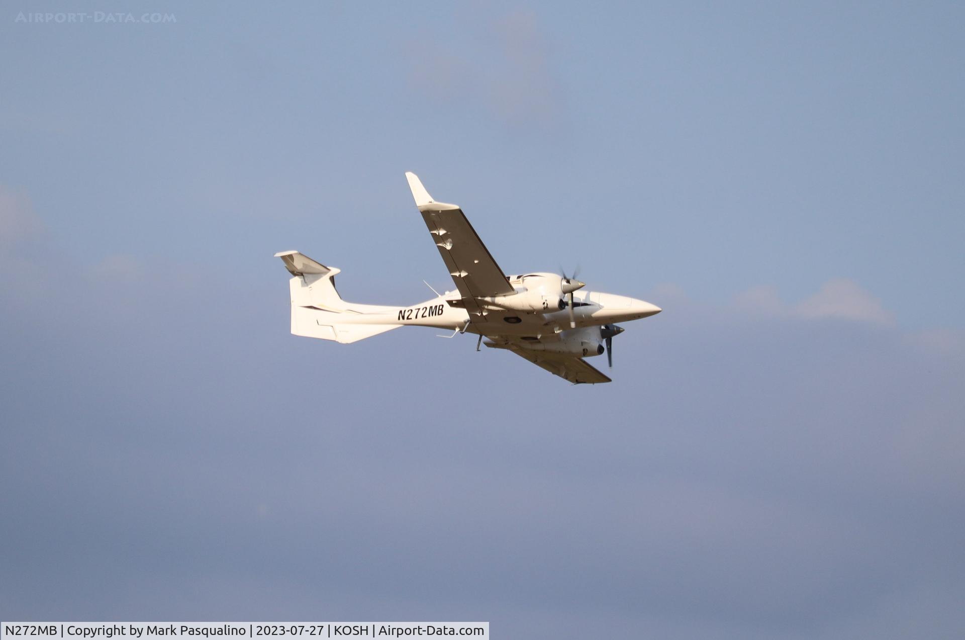 N272MB, 2008 Diamond DA 42 NG C/N 42.AC117, Diamond DA 42 NG