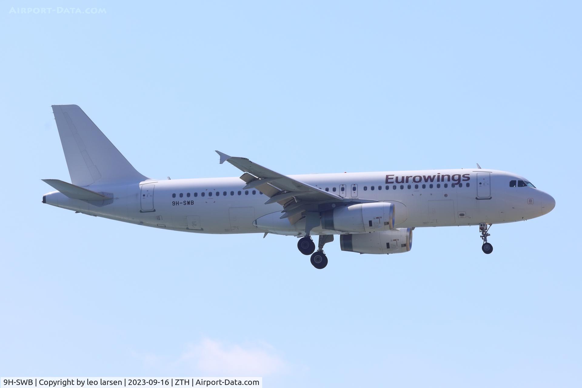 9H-SWB, 2009 Airbus A320-232 C/N 3947, ZTH 16.9.2023